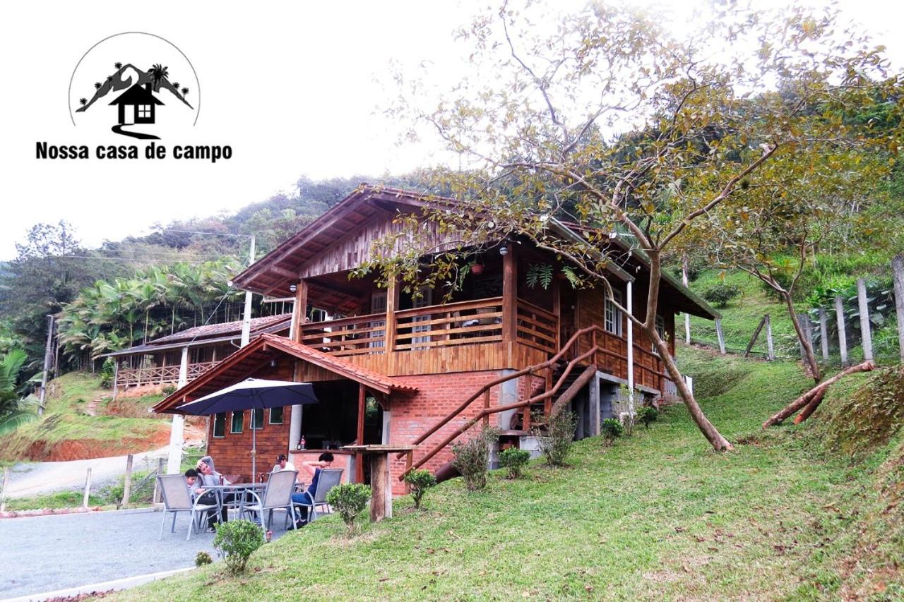 Casa de campo rústica 21km vila germânica Bnu