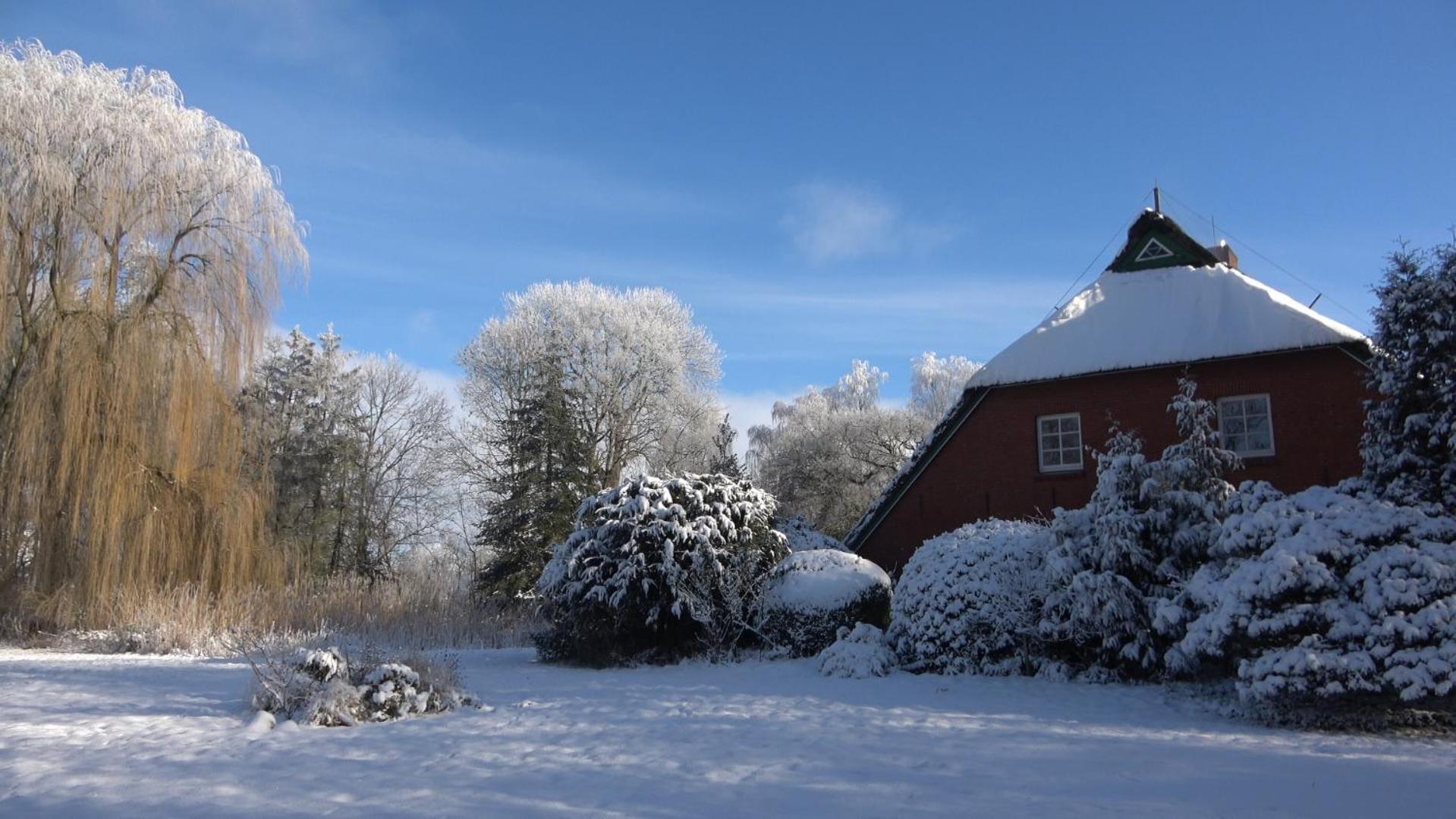 Landhaustraum unter Reet am Jadebusen