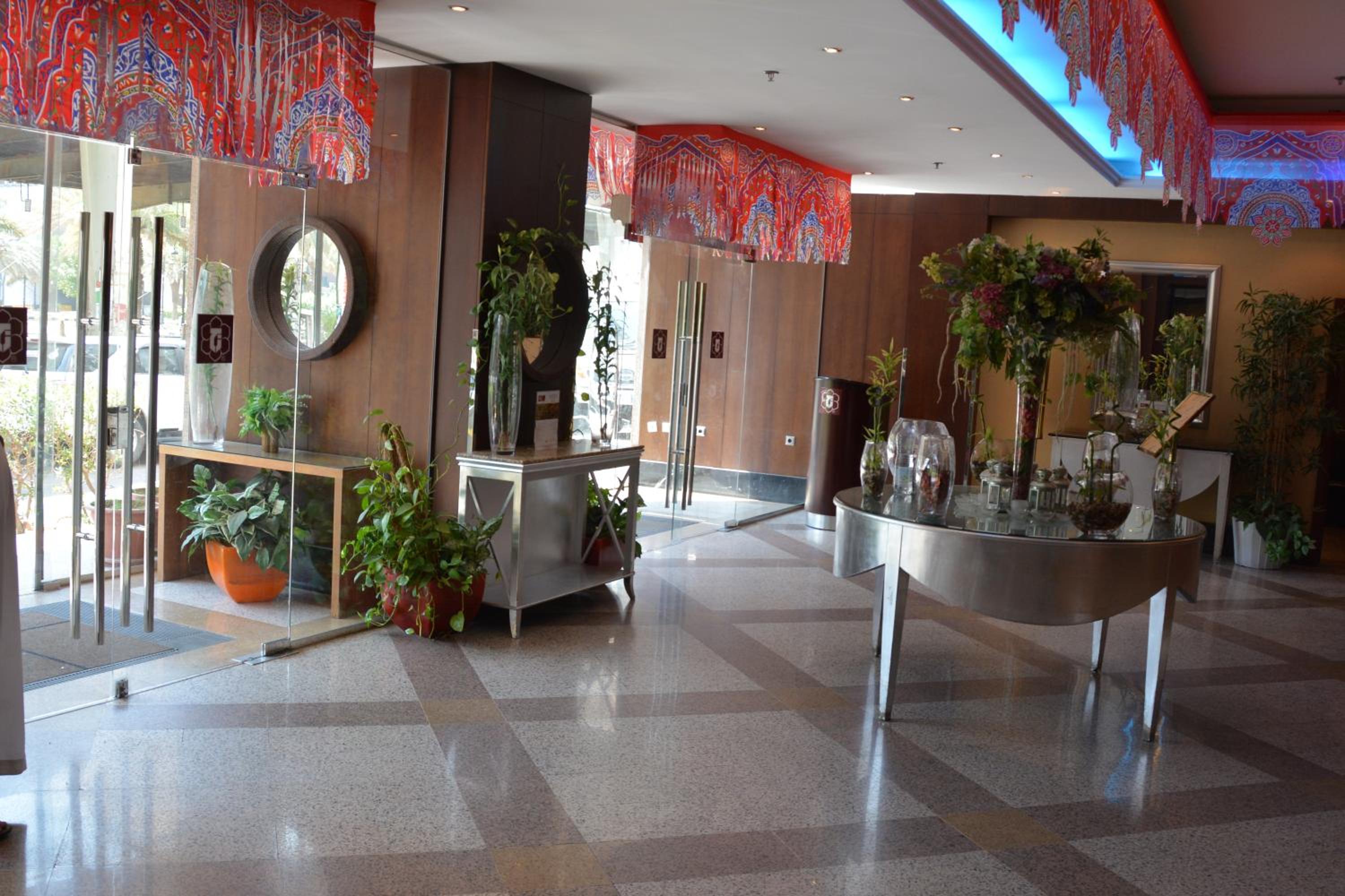hotel reception