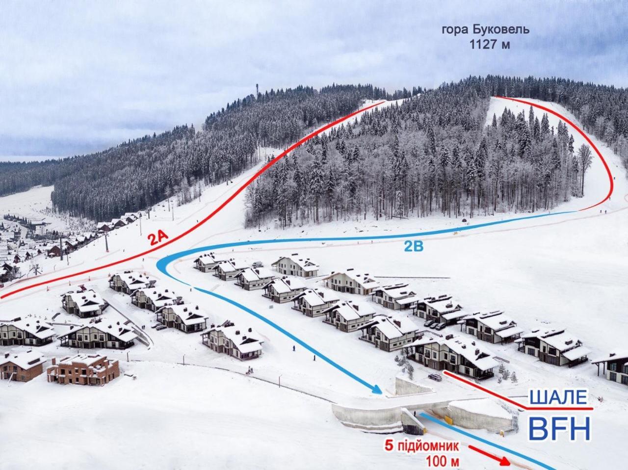 Chalet BFamilyHouse Bukovel view 3