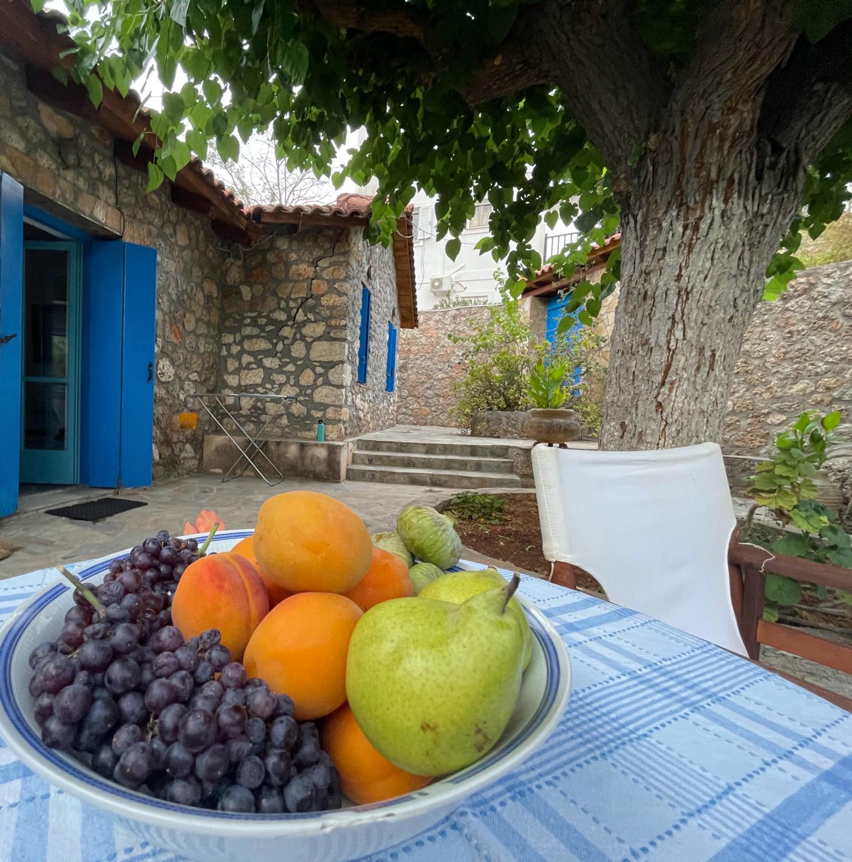 Peloponnese Hideout - Traditional stone house view 2