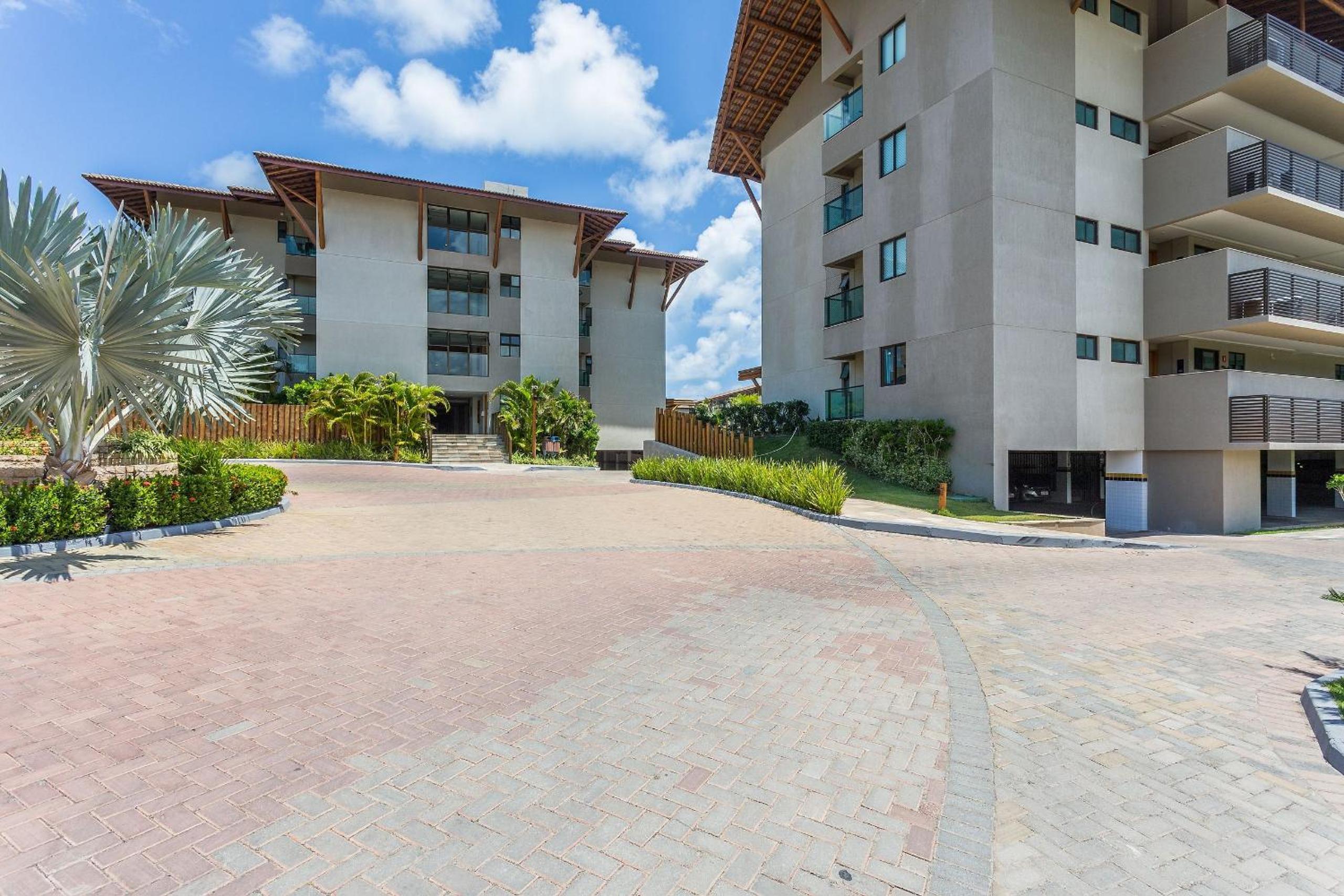 Lindo e confortável apartamento no La Fleur Polinésia Muro Alto