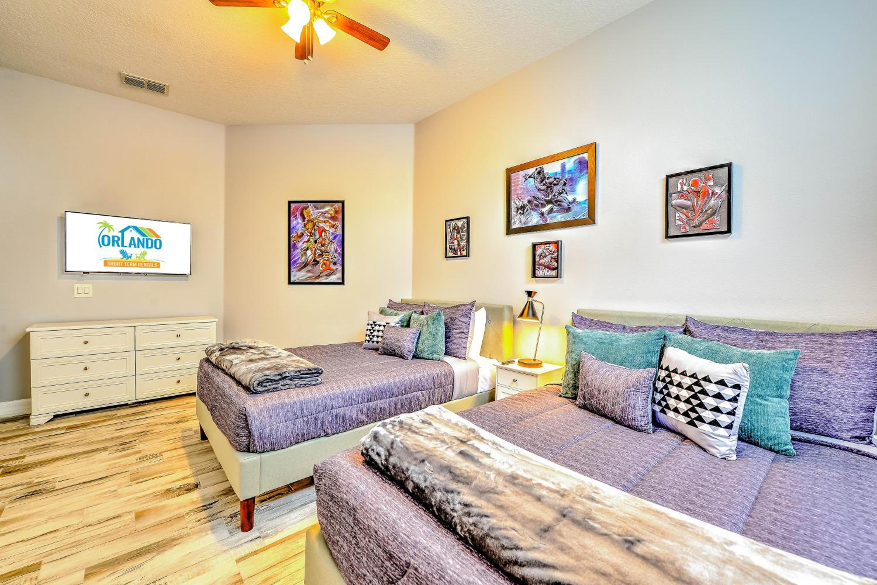 Private Pool, Game Room, Near Disney And Universal!!