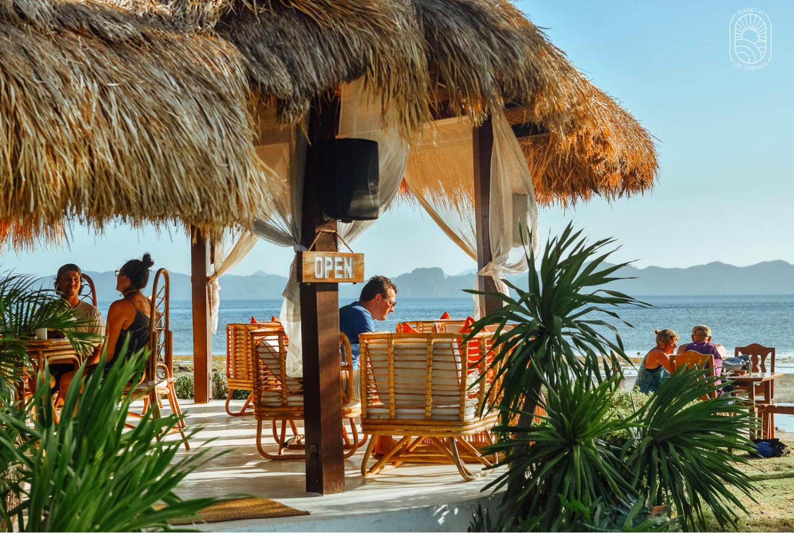 Sunset at Las Cabanas view 2
