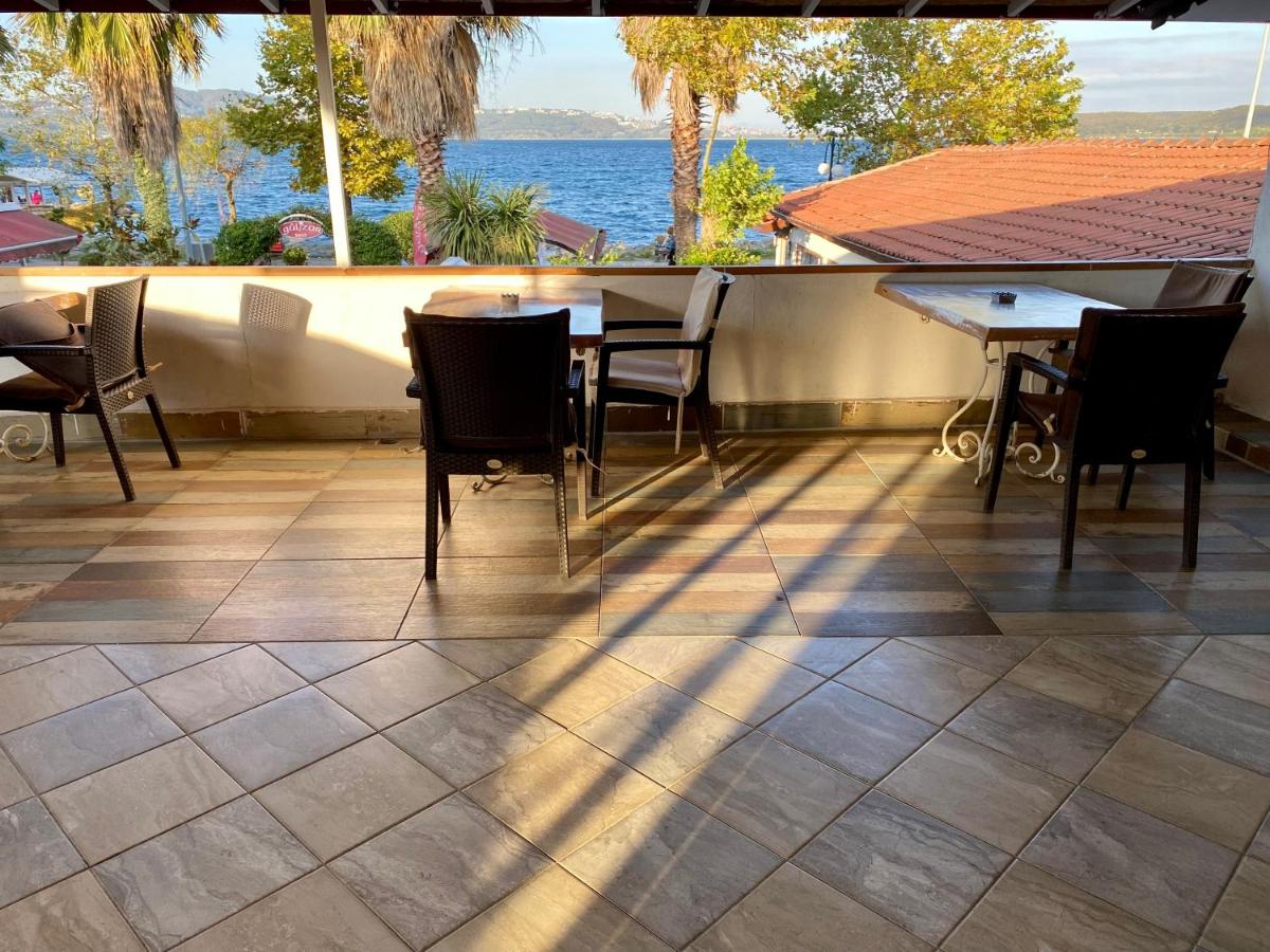 outdoor BBQ area
