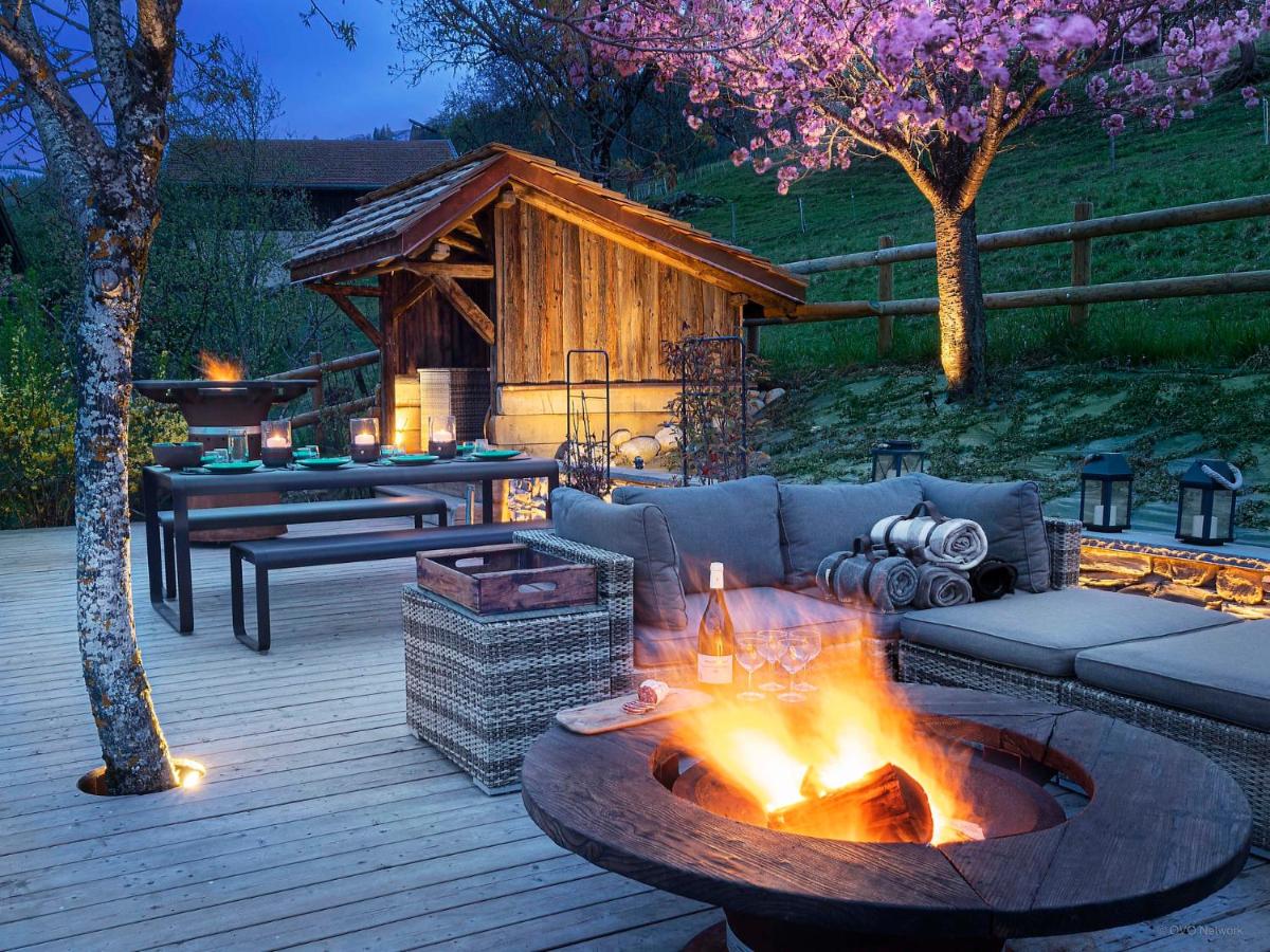 CHALET LES CERISES Jacuzzi, Sauna, Hammam, Cinéma