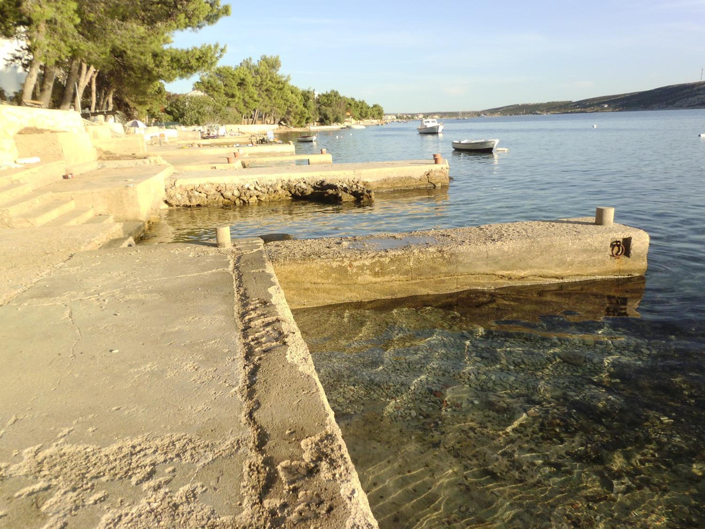 Apartments Krešo 5 meters from the beach with See view shadow and parking place view 5