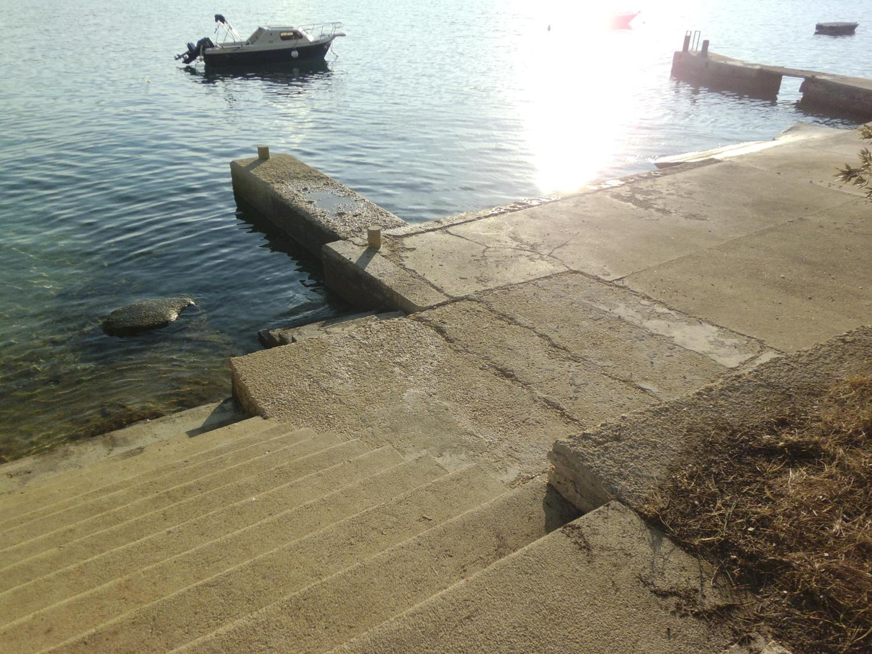 Apartments Krešo 5 meters from the beach with See view shadow and parking place view 3
