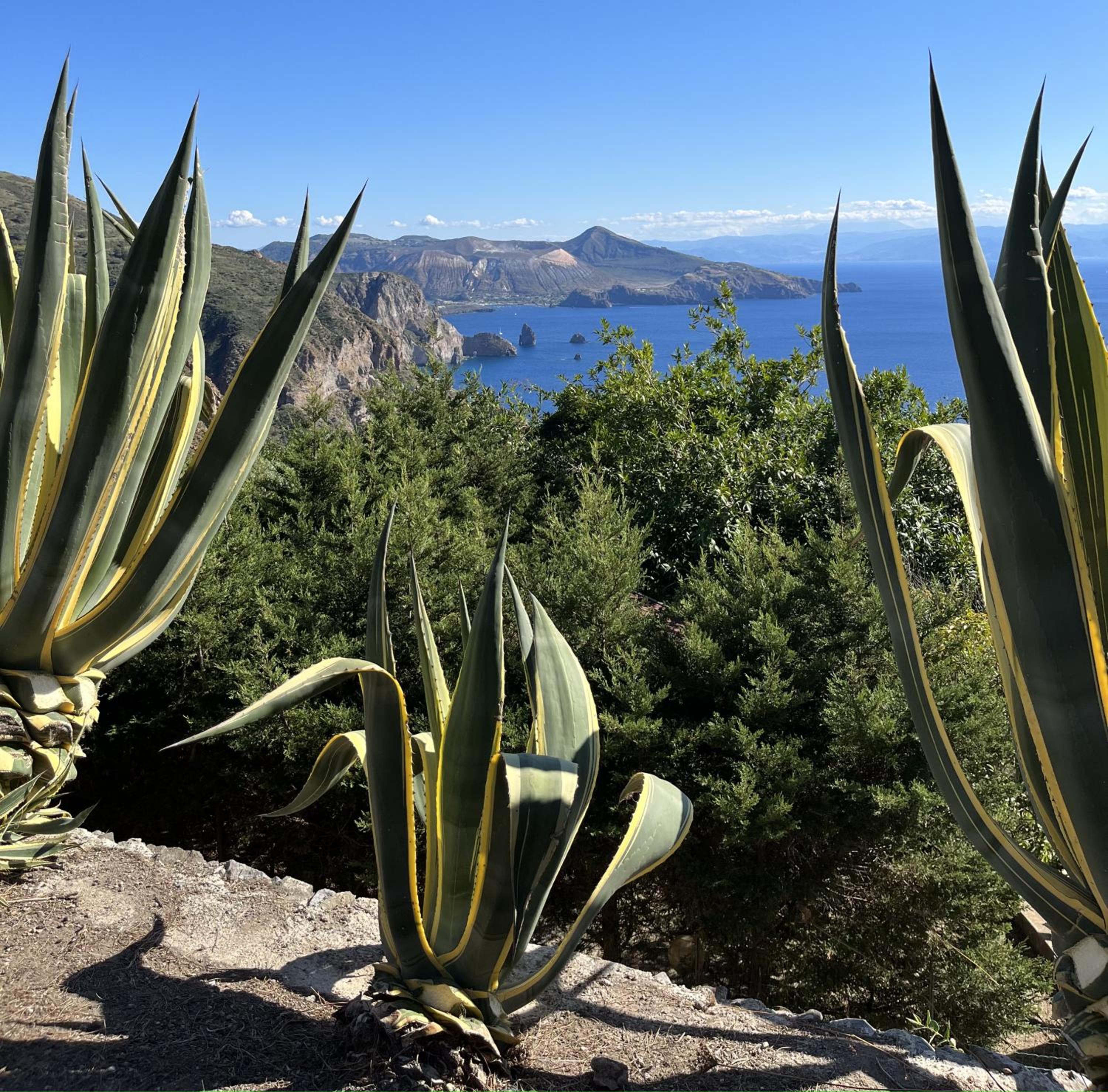 Case Quattrocchi - Giardino e Terrazzi con vista Panoramica sul Mare, Etna e Vulcano