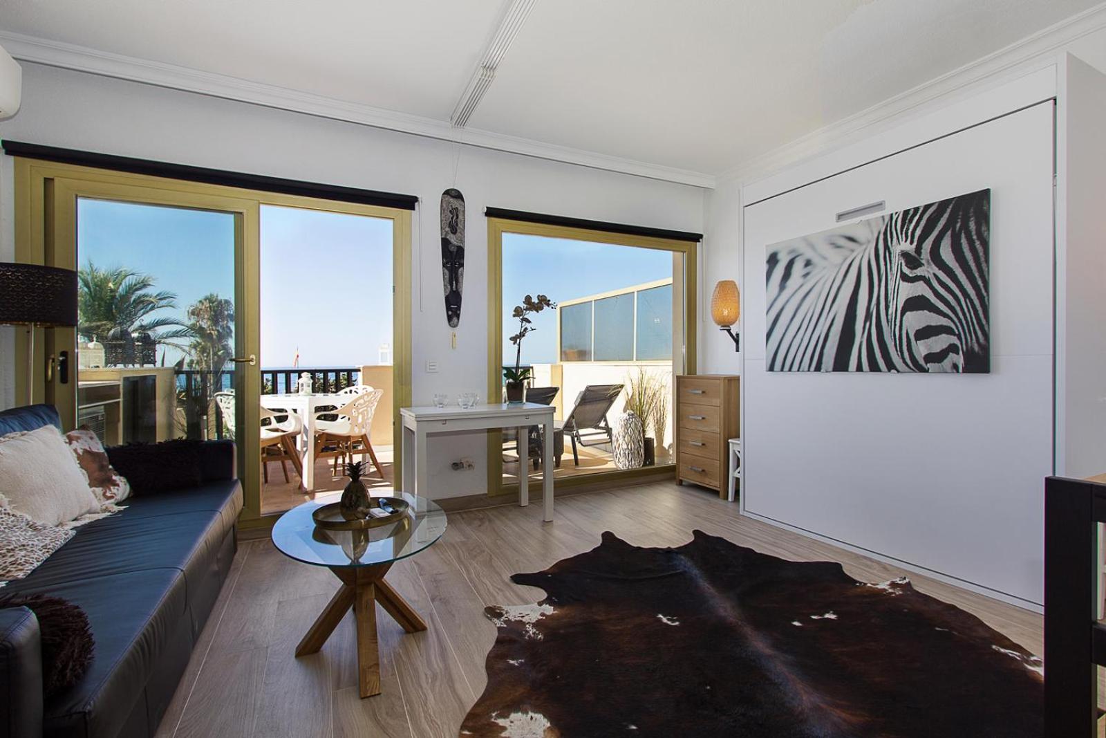 Sea front Studio in Marbella