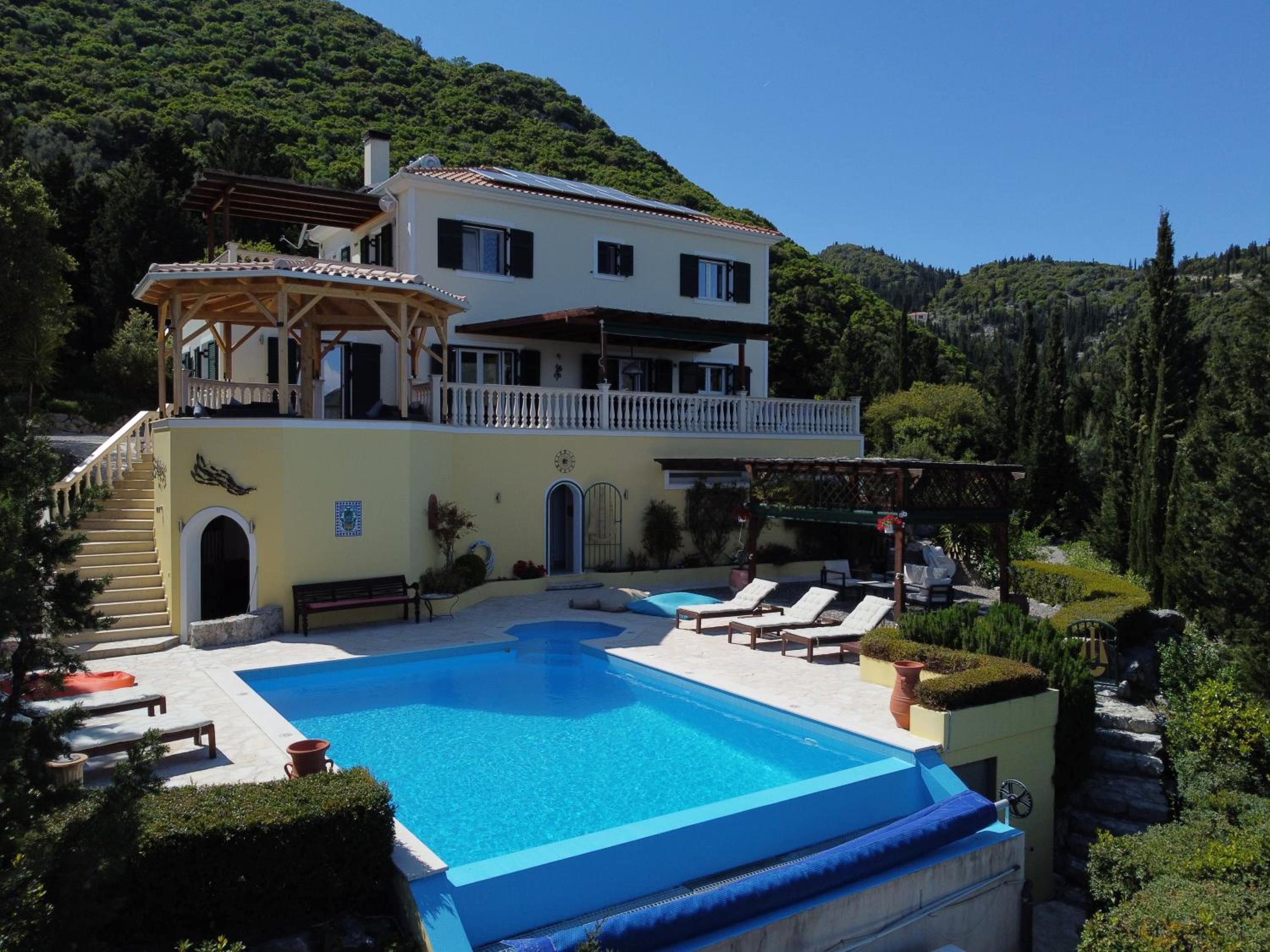 Villa Gabriella Lefkada view 4