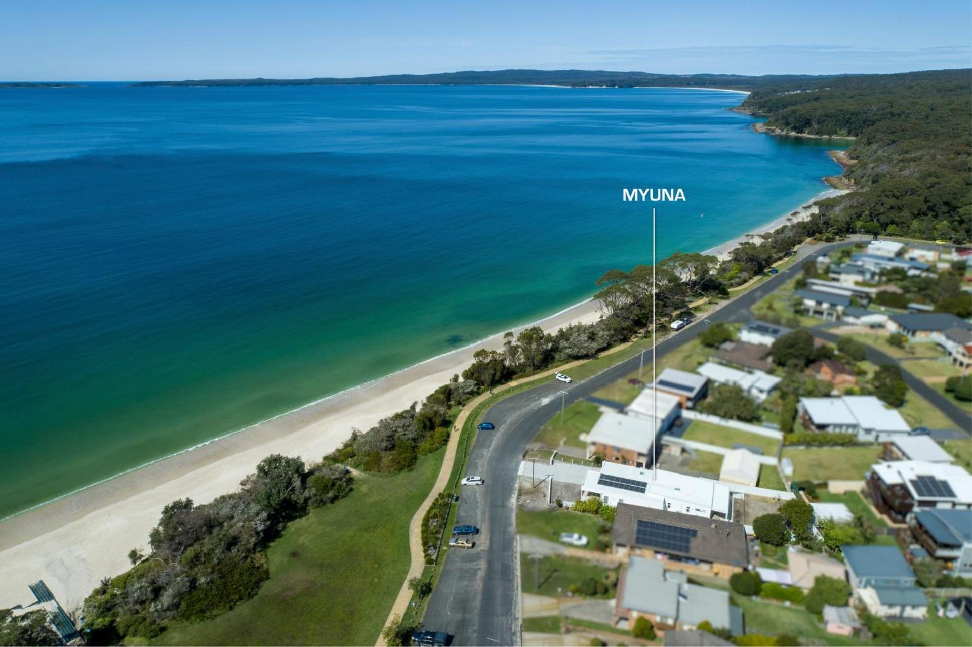 Myuna - beachfront pet-friendly coastal escape