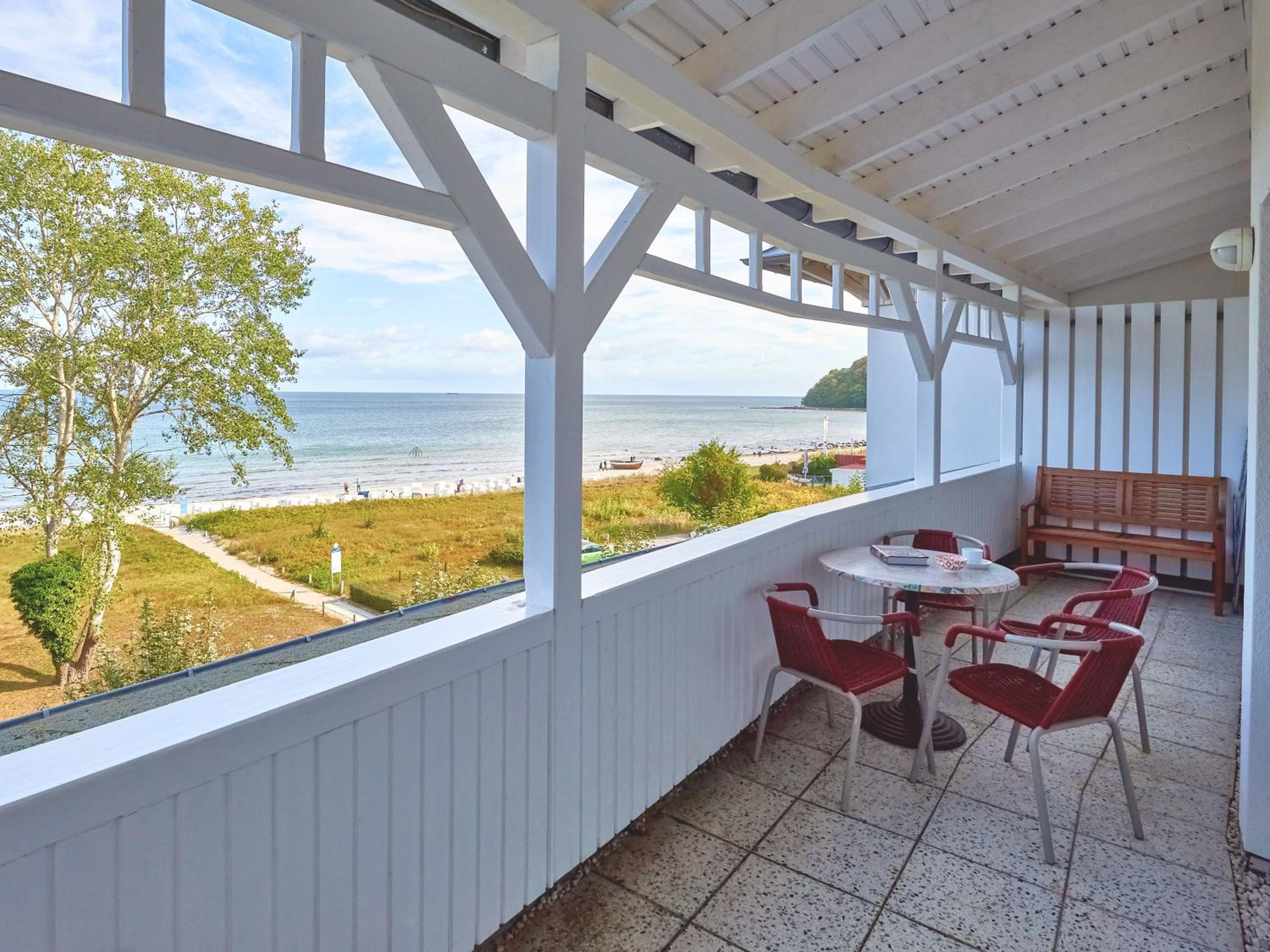 Seeschloss Binz - WG34 mit Panorama-Meerblick