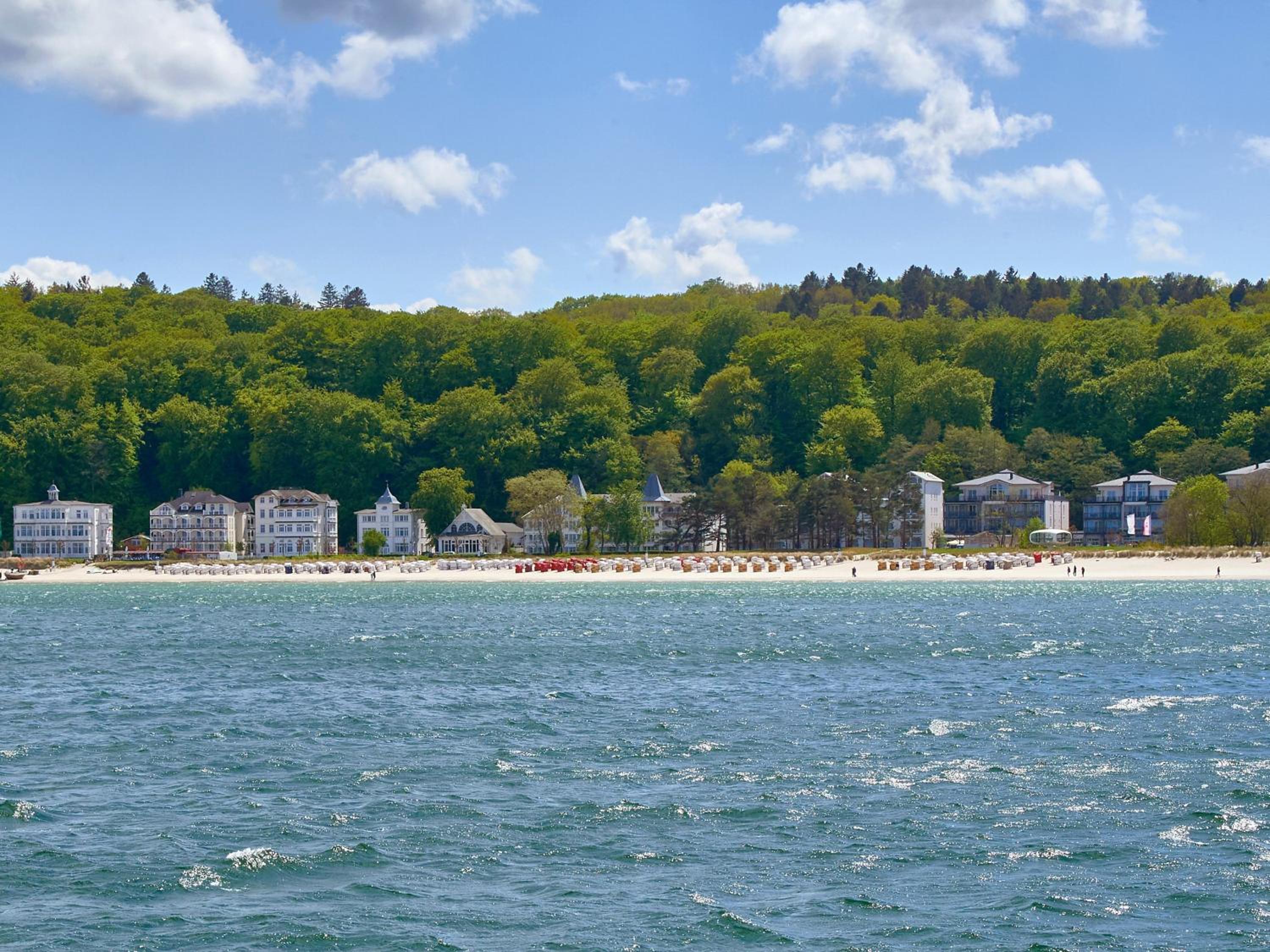 Seeschloss Binz - WG34 mit Panorama-Meerblick