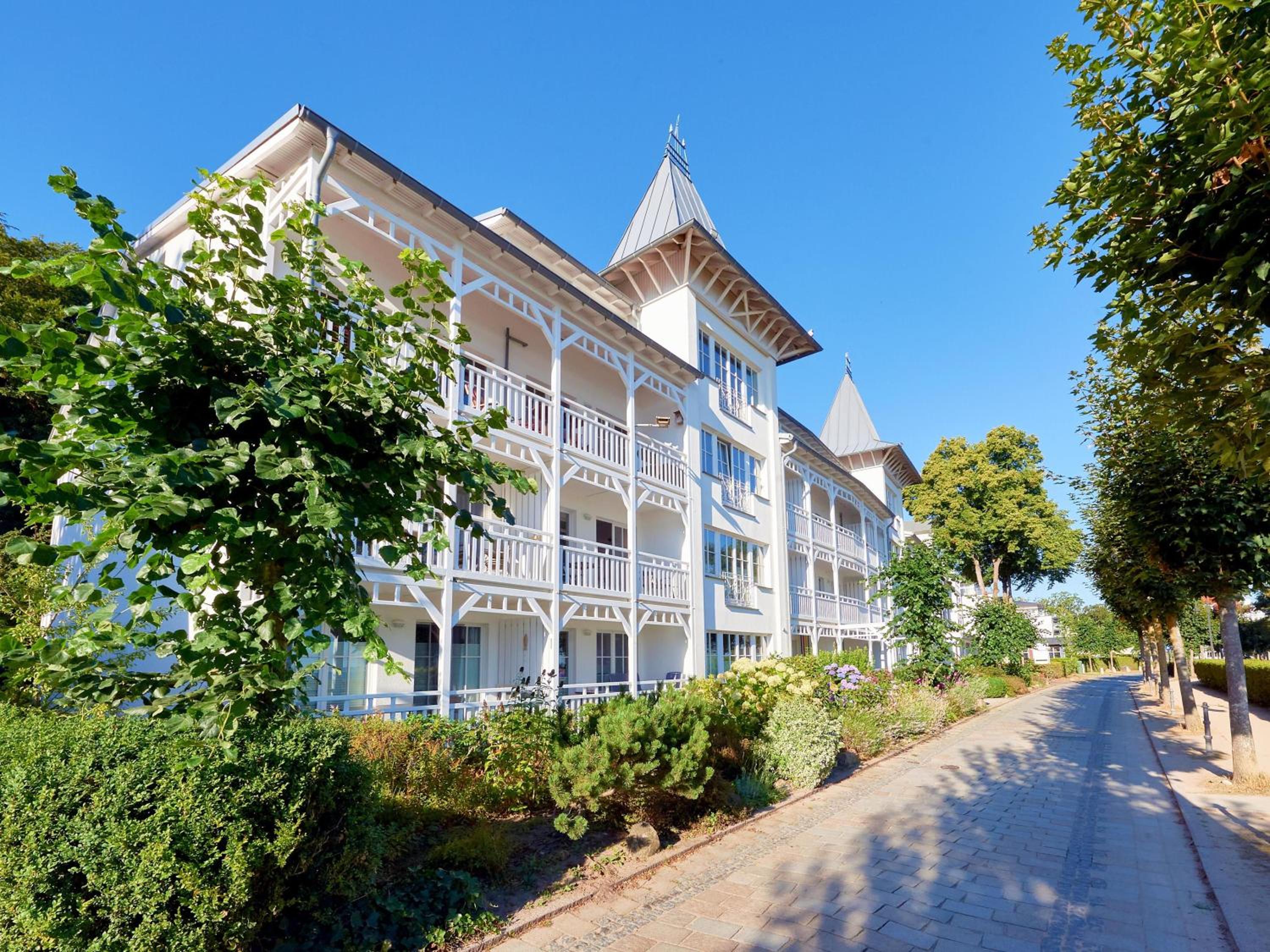 Seeschloss Binz - WG34 mit Panorama-Meerblick