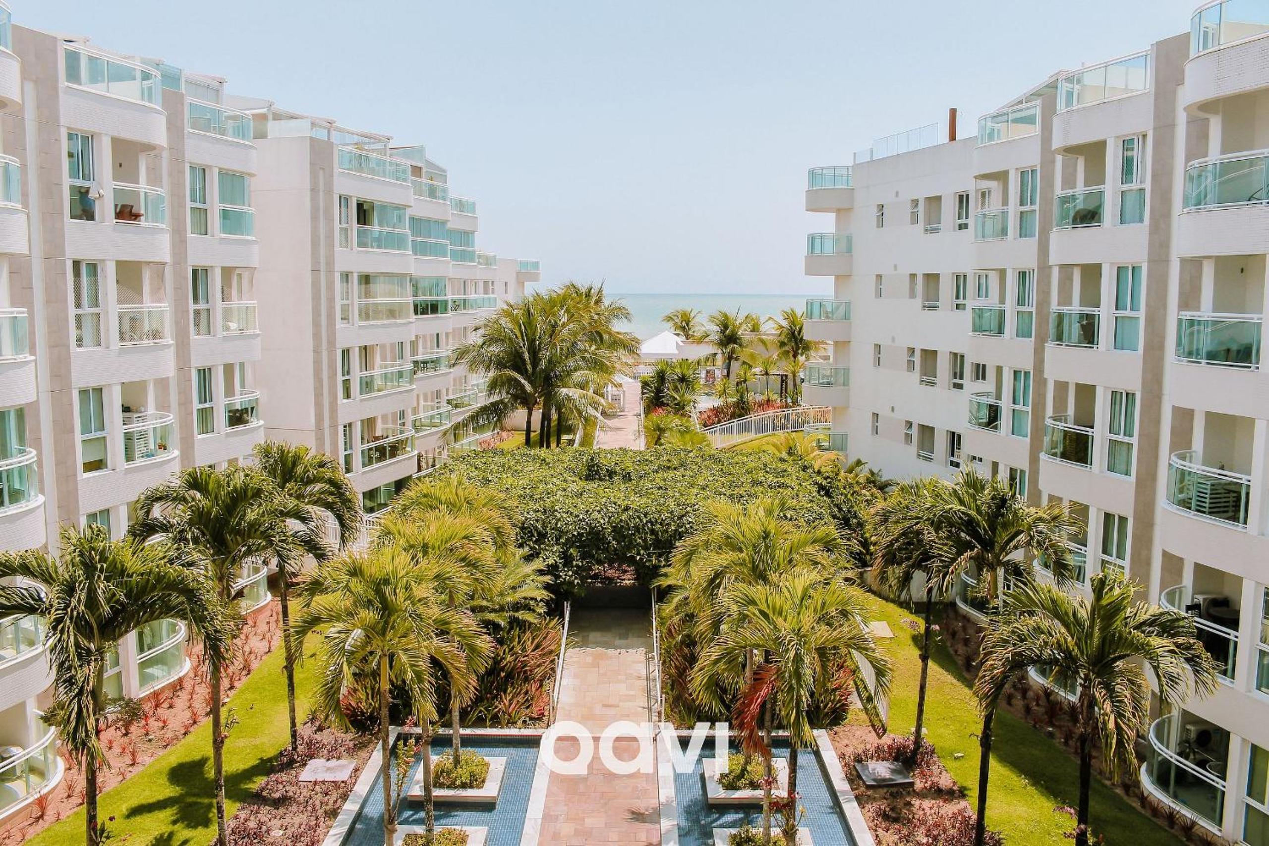 Qavi - Flat com Jacuzzi em Resort Beira Mar Cotovelo #InMare7