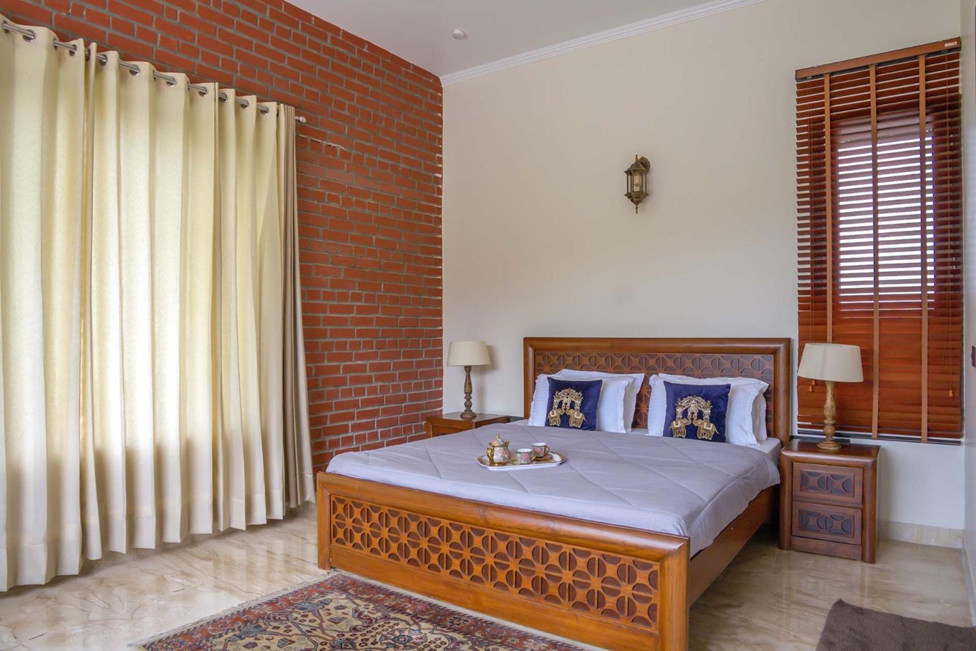 StayVista at Hillside Paradise in Sohna with Jacuzzi, kids play area, view of Aravalli Hills view 5