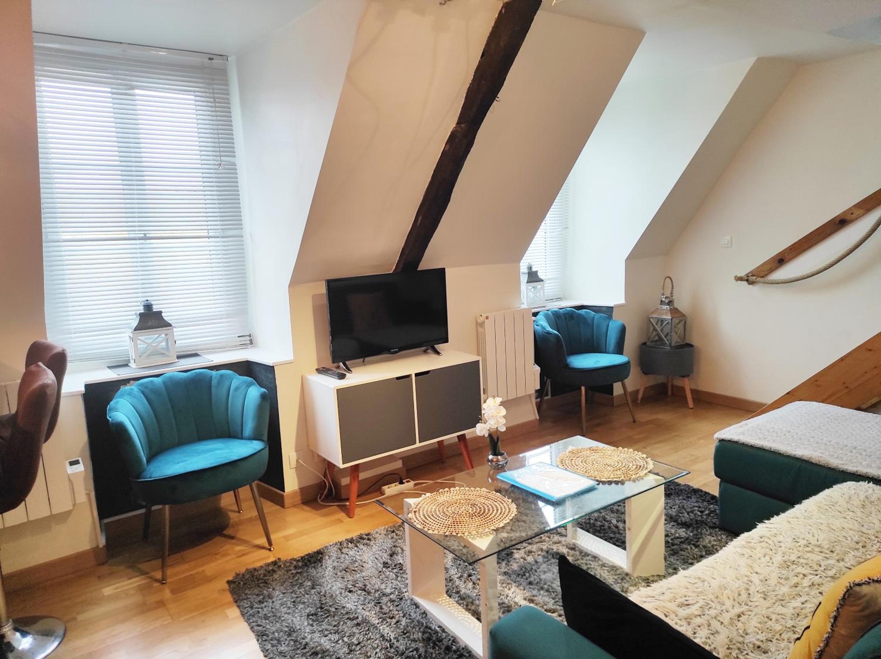 Appartement Saint Malo vue sur mer et sur intra muros, Ferry, plage et commerces à 50 m