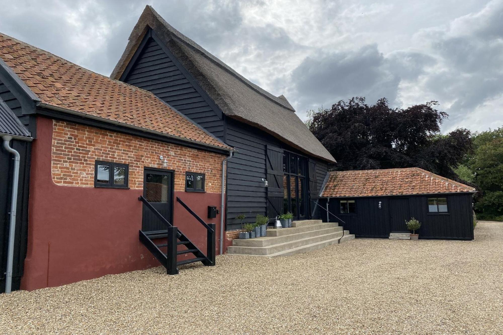 Halcyon Barn, Wissett view 2