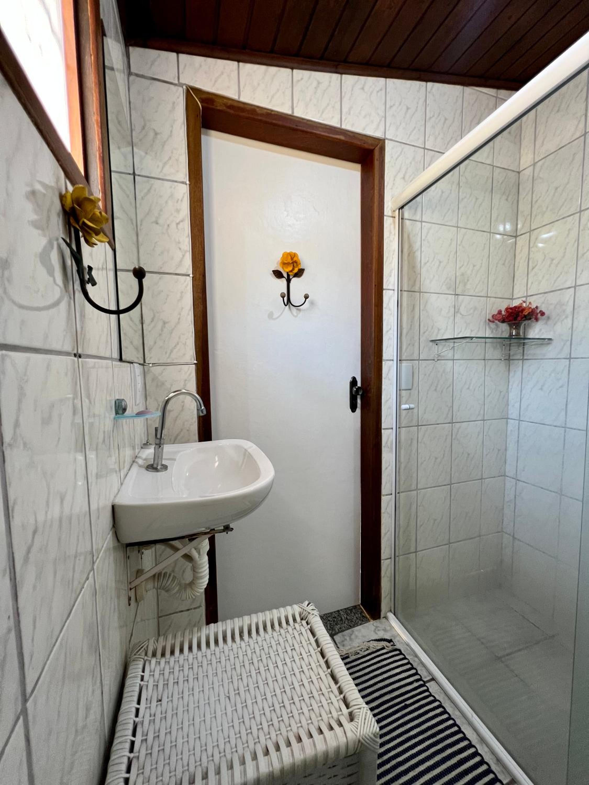 Casa verde no centro de Paraty