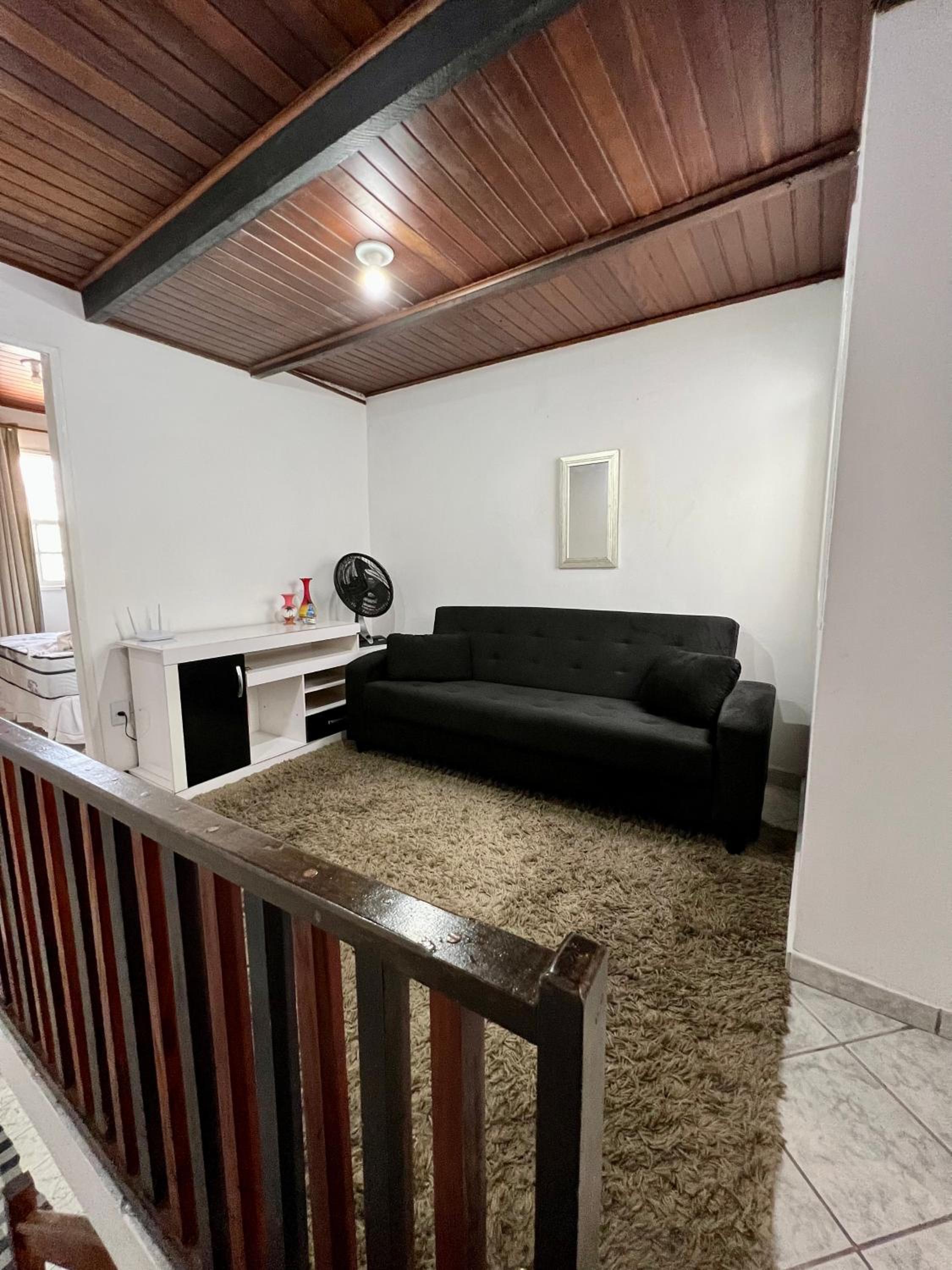 Casa verde no centro de Paraty