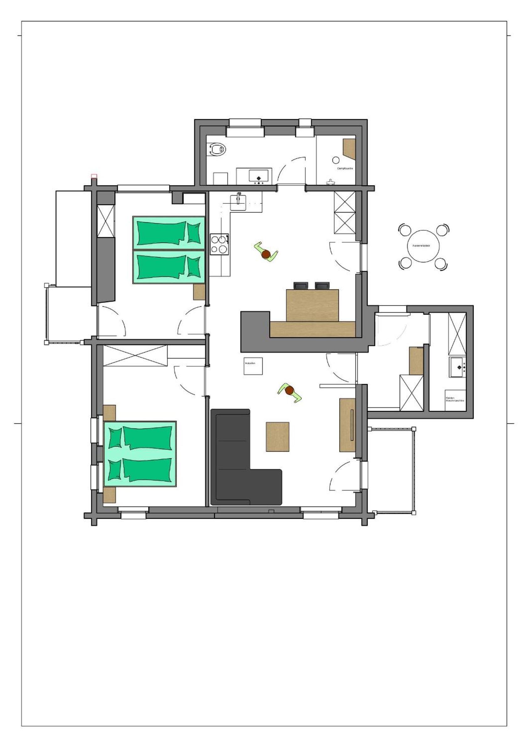 Ferienwohnung Dorfbrunnu