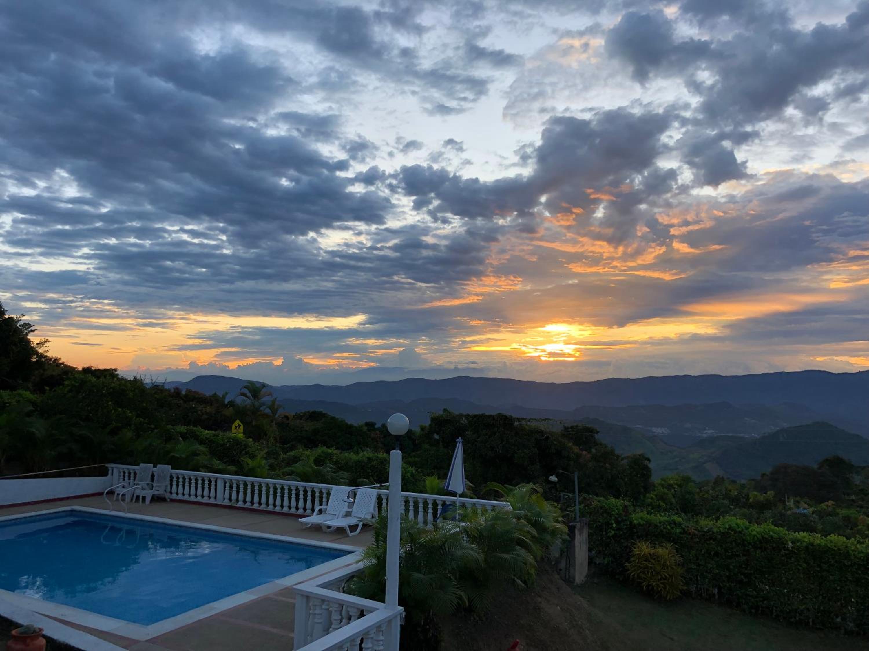 Casa de campo con hermosa vista