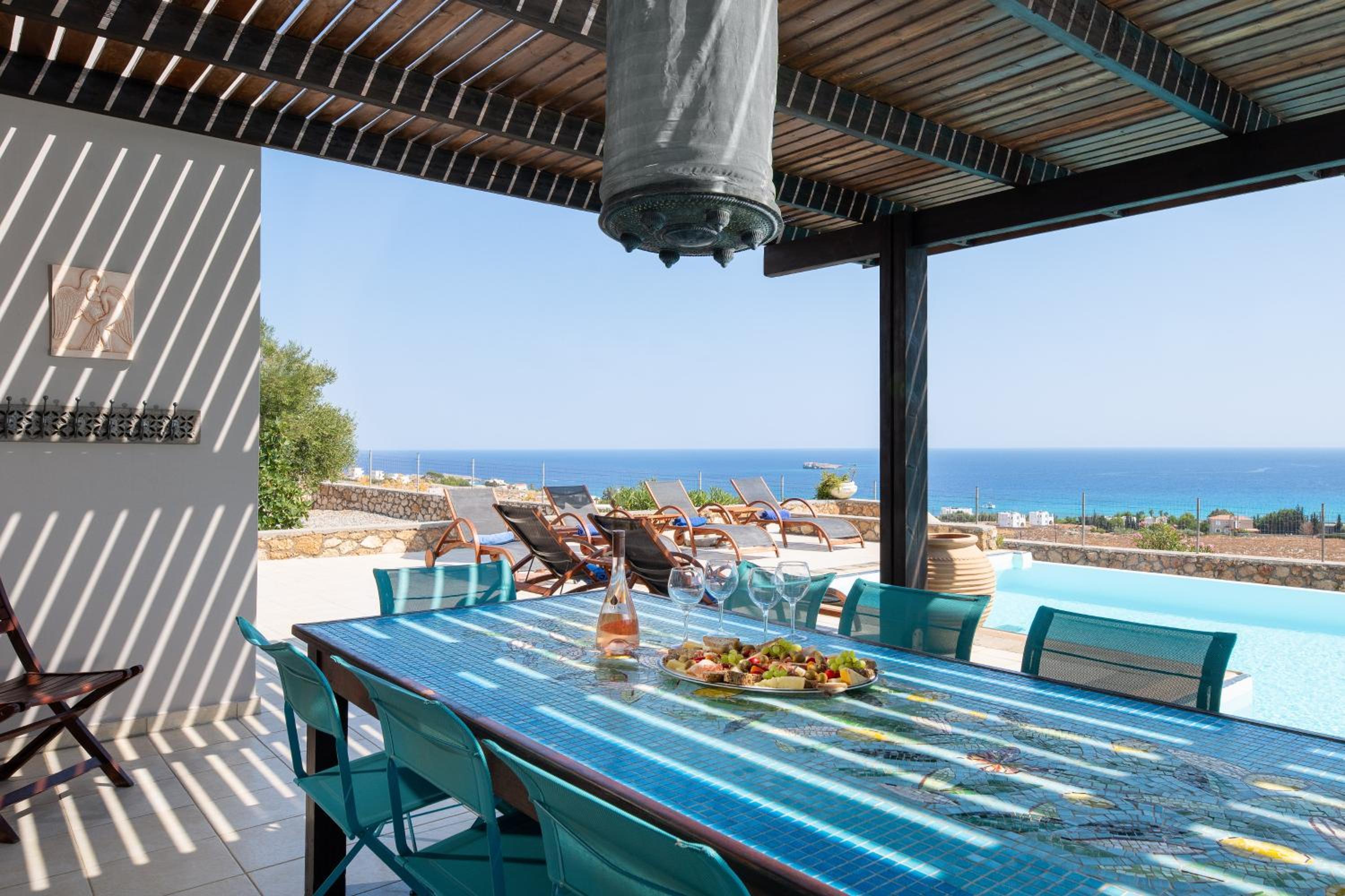 Villa Athena with Private Pool and Seaview view 5