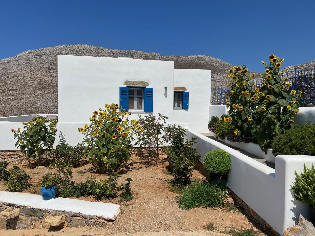Cycladic houses in rural surrounding photo 2
