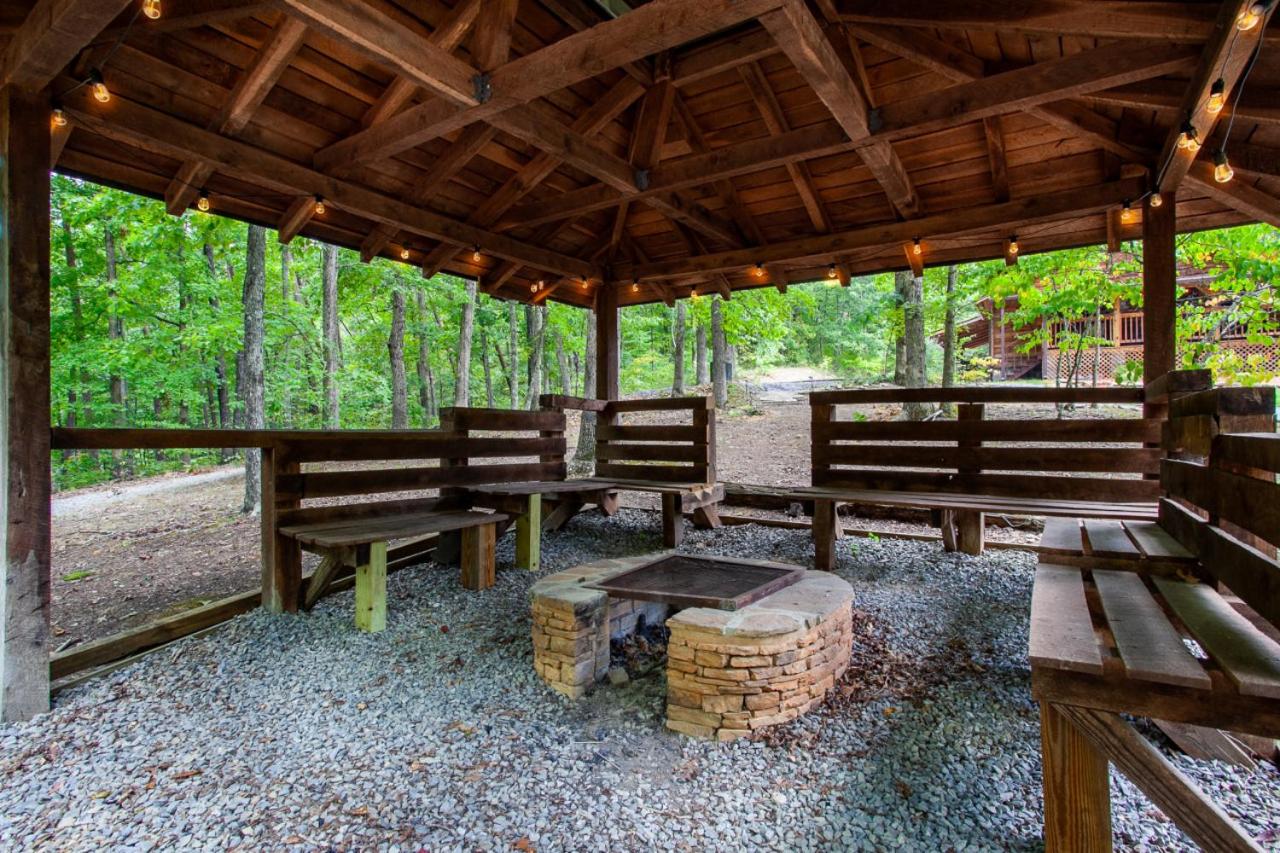 Forest Home Hot Tub Fire Pit Pool Table view 3