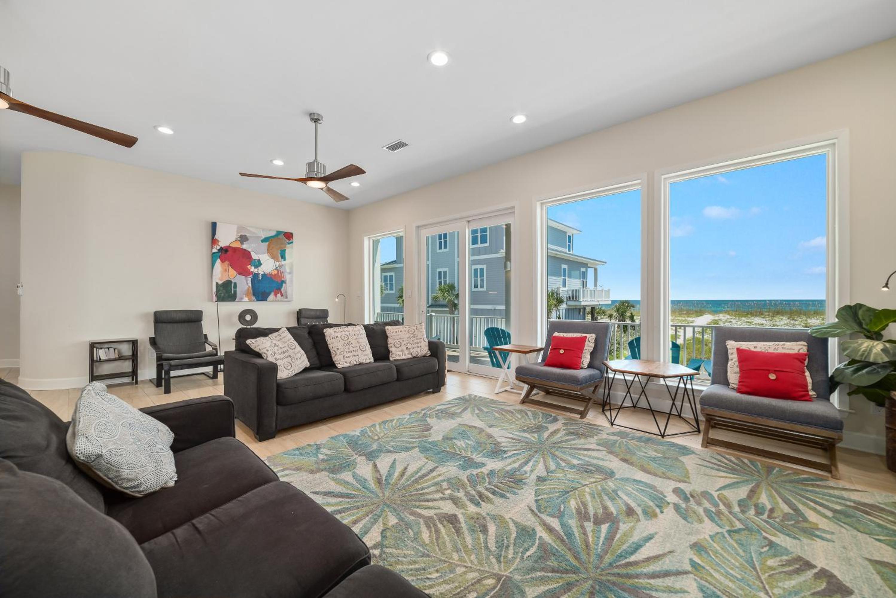 NEW Gulf Front with Game Room Family Friendly! view 5