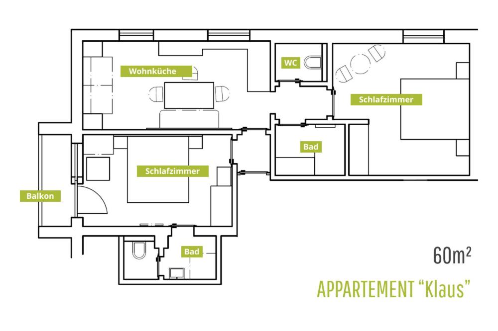 Apartments Untersüßgut Eben