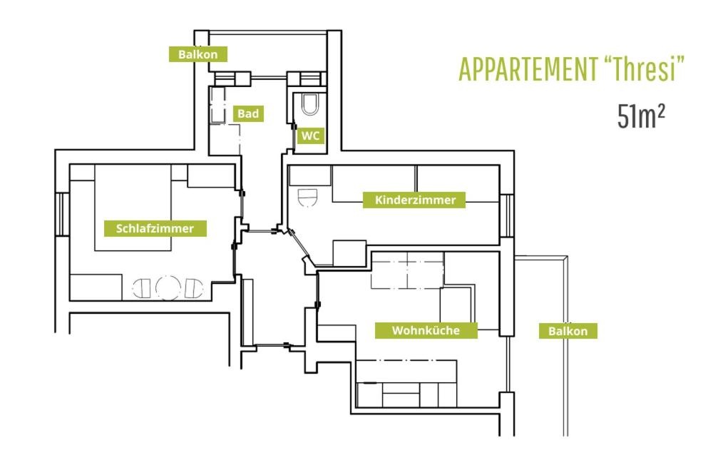Apartments Untersüßgut Eben