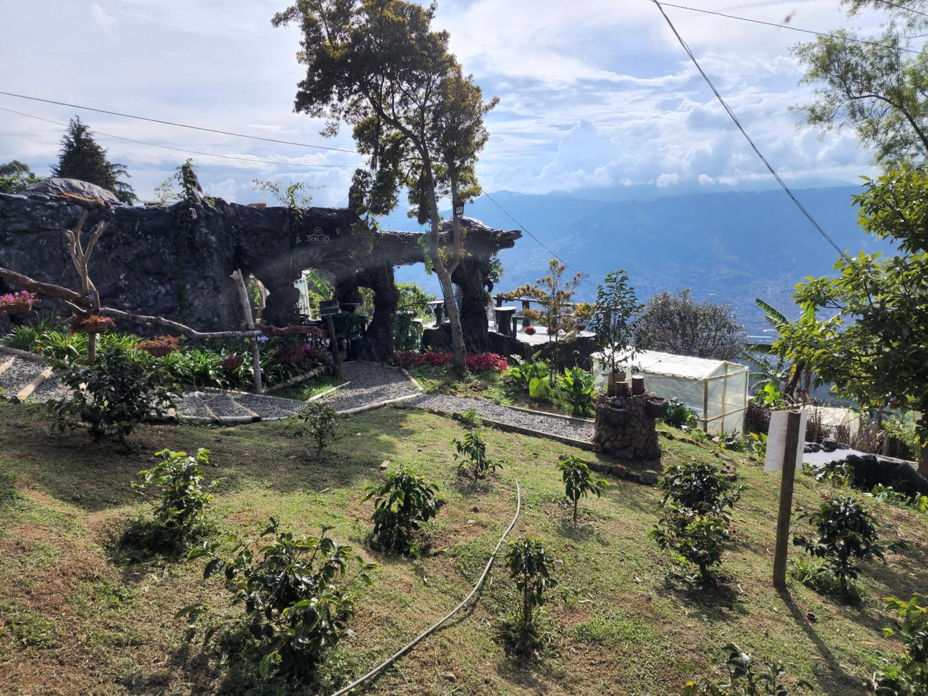 Cabaña Parque Arvi vista panorámica