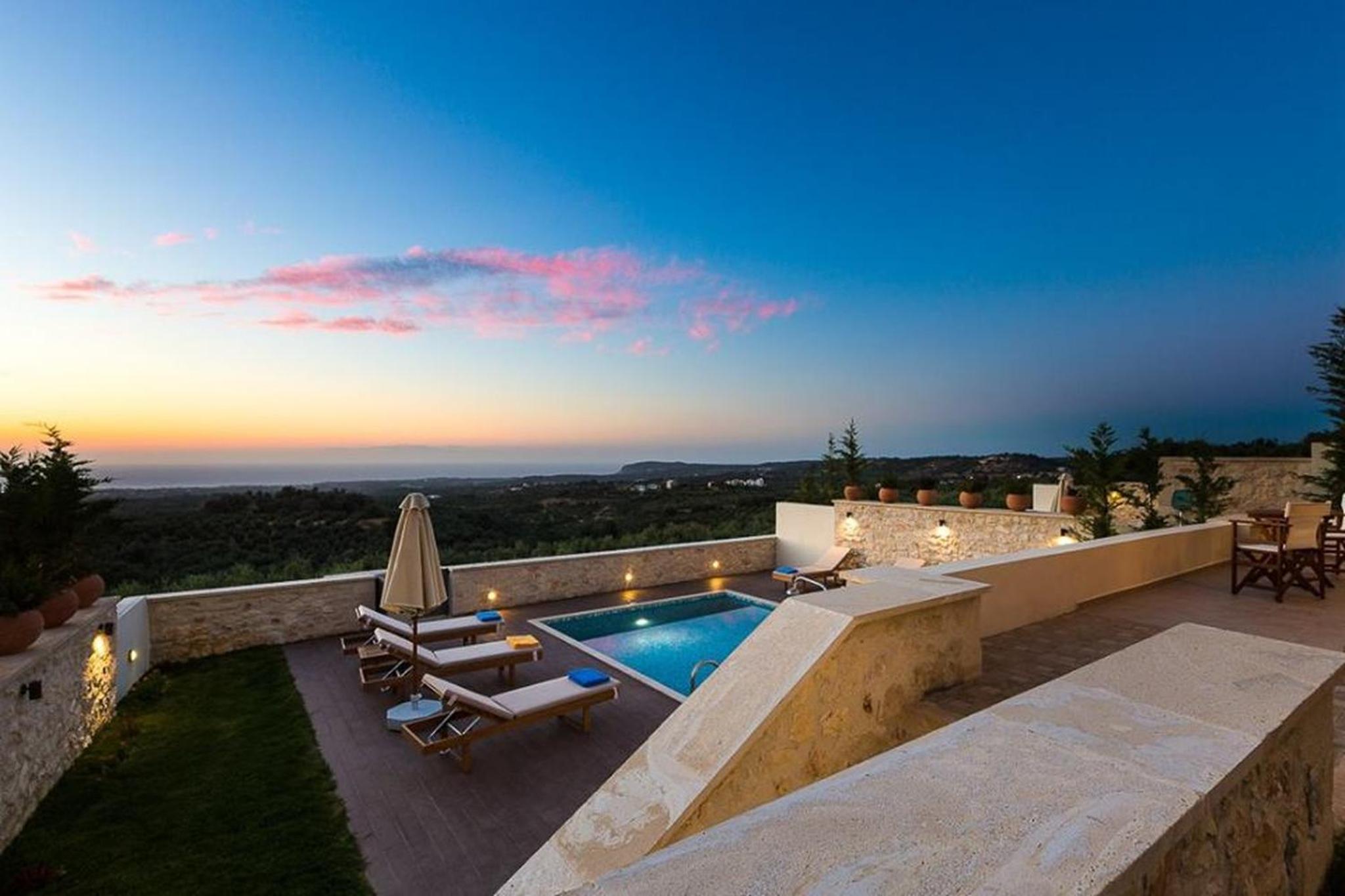 Roupes Villa III, Family villa, Fantastic views, Private pool view 2