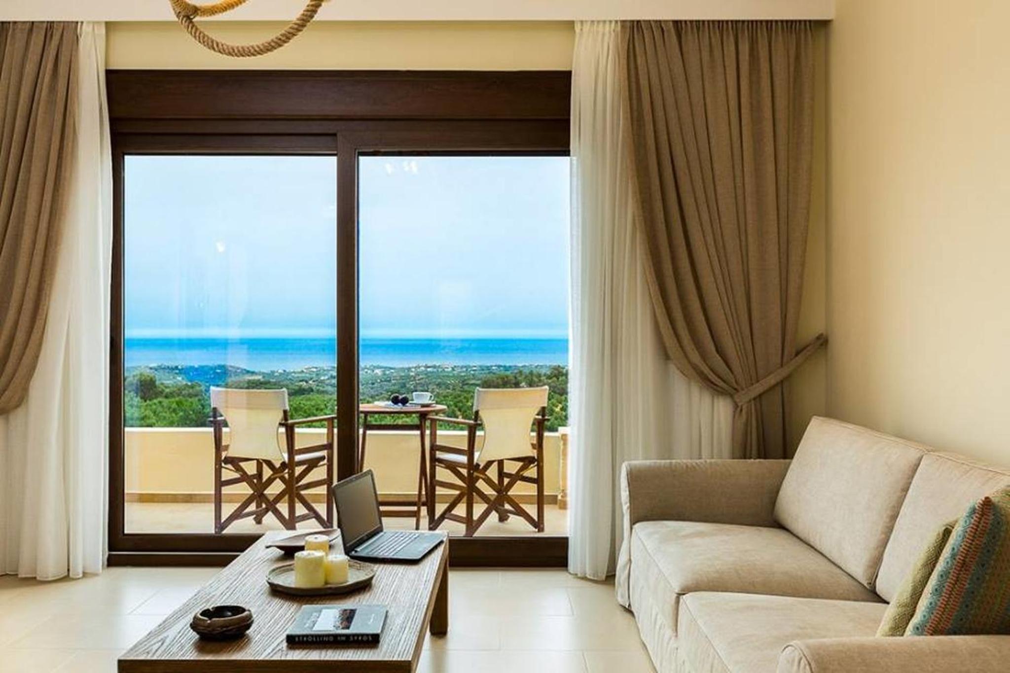 Roupes Villa III, Family villa, Fantastic views, Private pool view 4