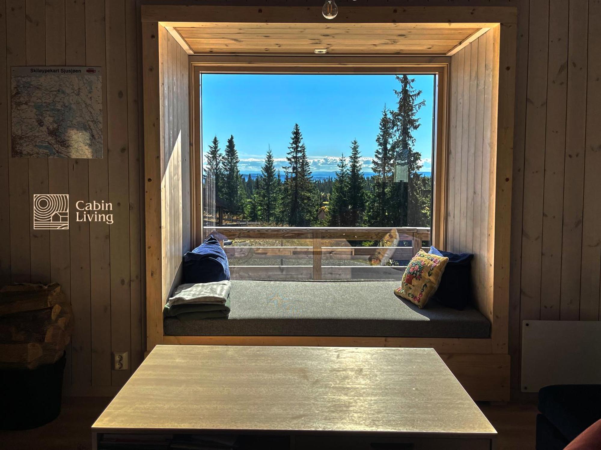 Modern New Large Cabin Ski in out Sjusjøen view 2