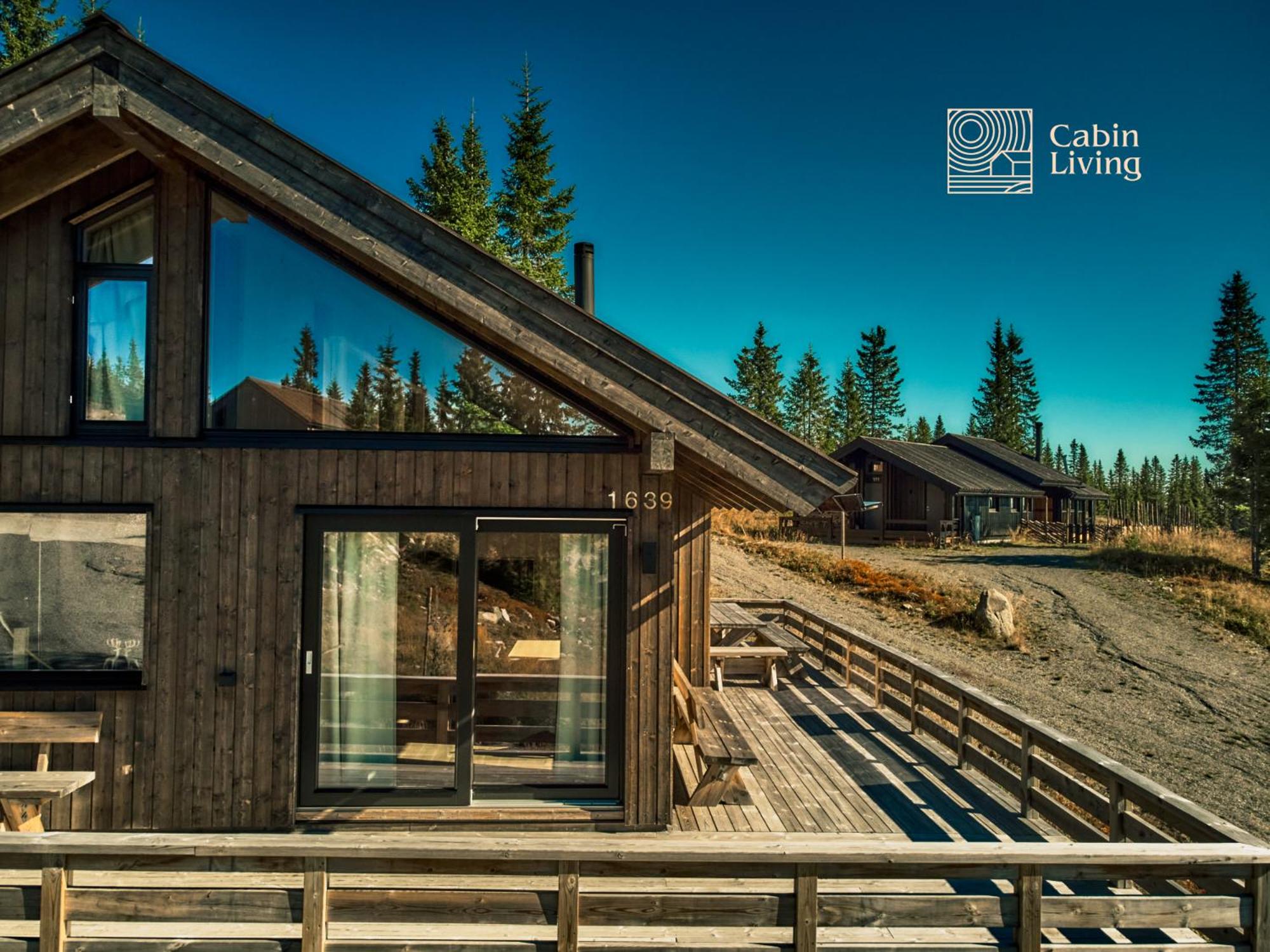 Modern New Large Cabin Ski in out Sjusjøen view 5