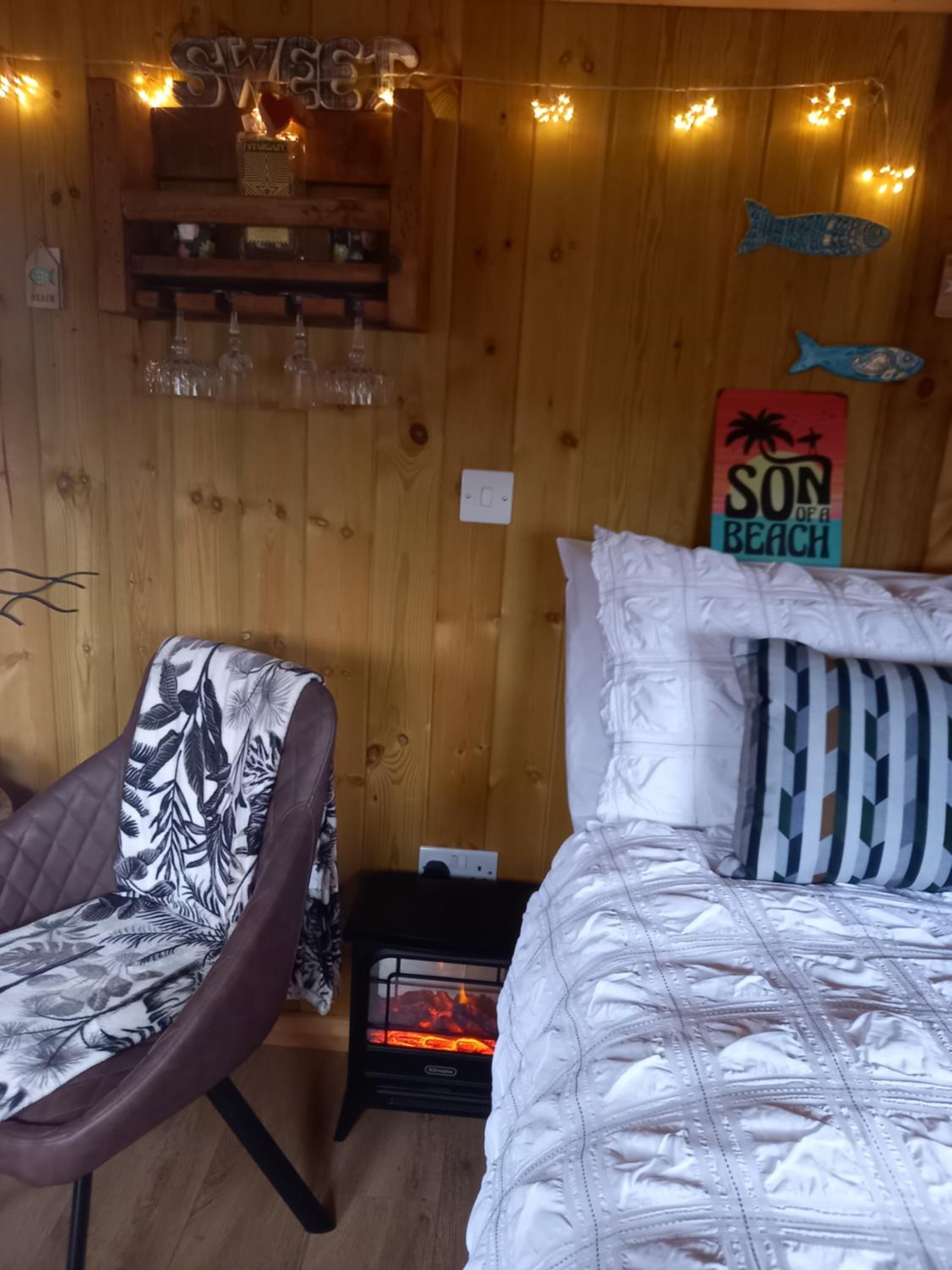 Stargazy Shepherds Hut view 3