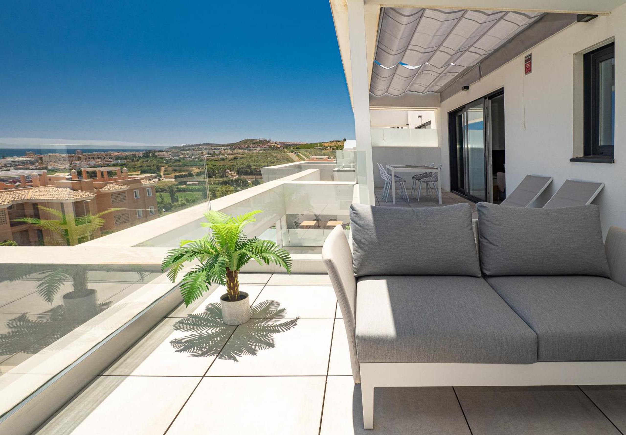 Luxury new modern penthouse with golf and sea Views - Via Celere 2390 view 3
