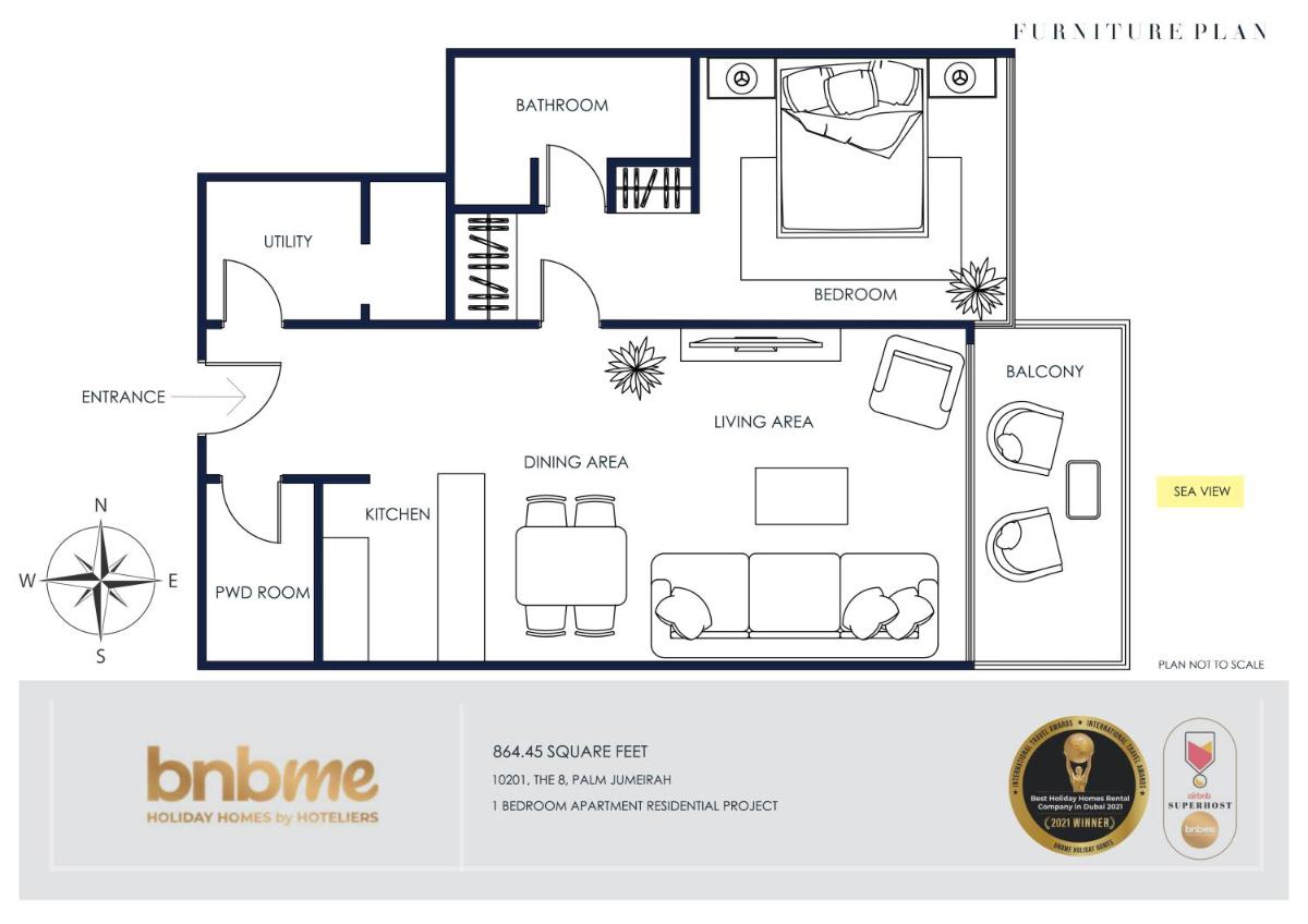 bnbmehomes - Private Beach in a Resort with DJ & Infinity Pool - 10201