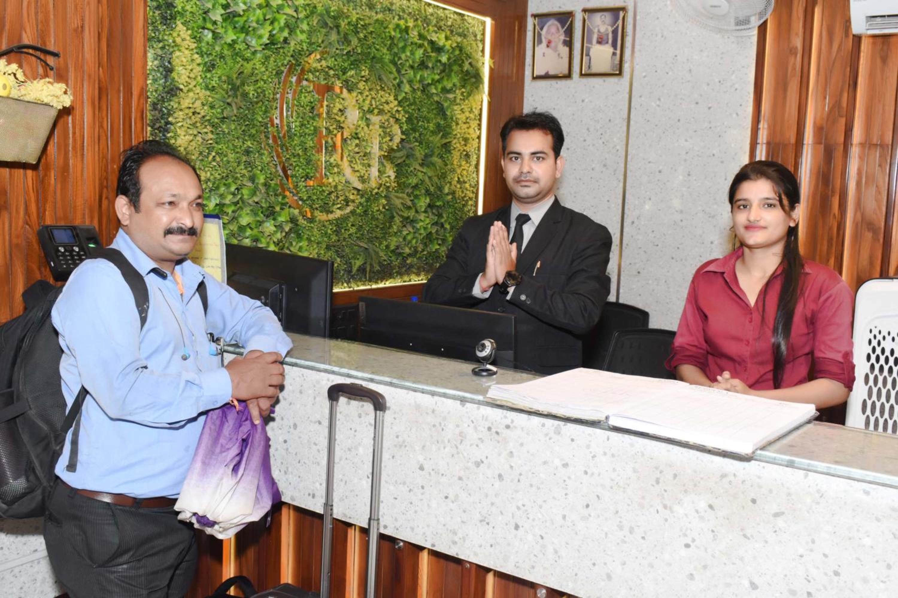 hotel reception