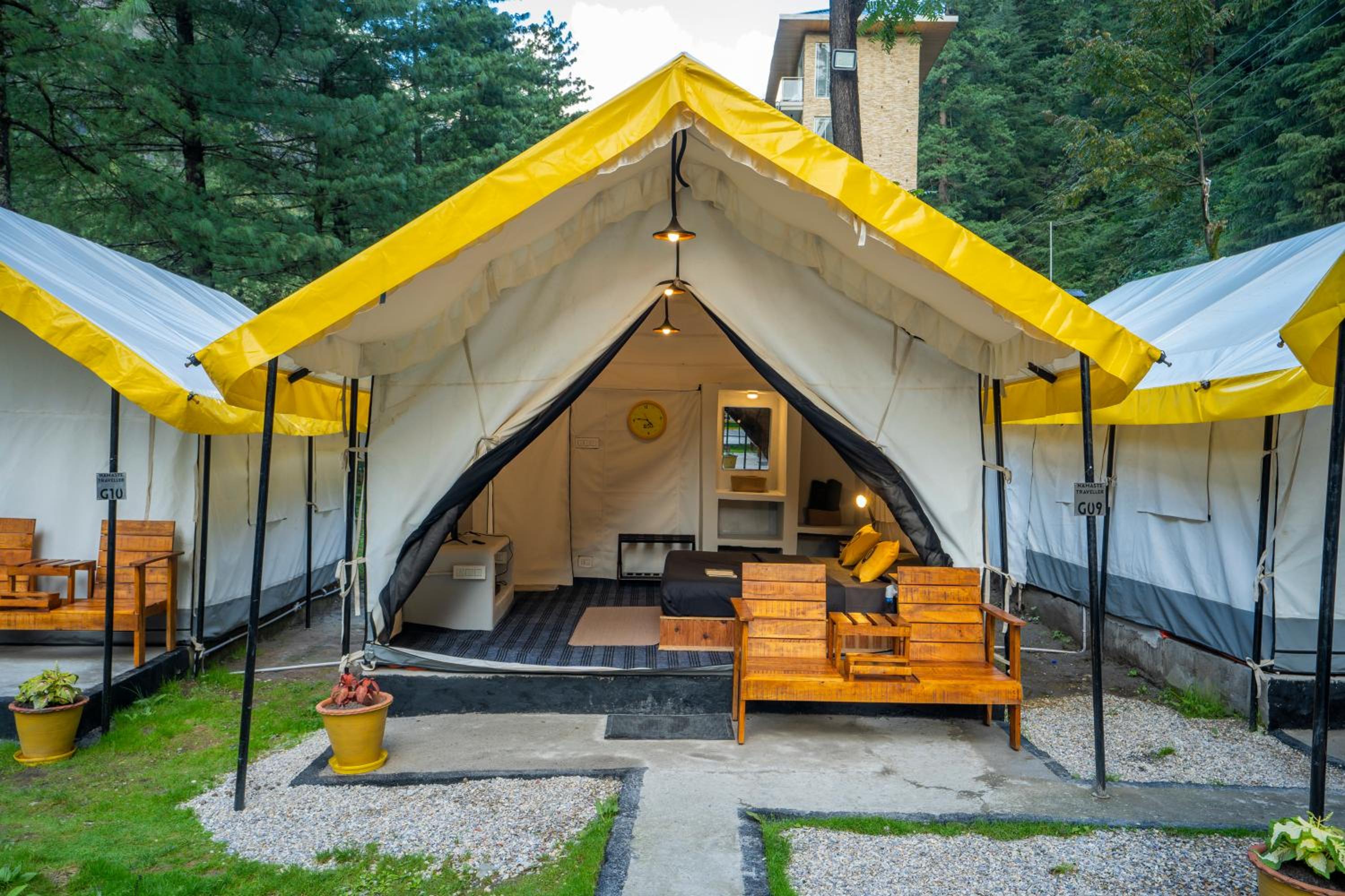 The Hosteller Kasol, Riverside view 2