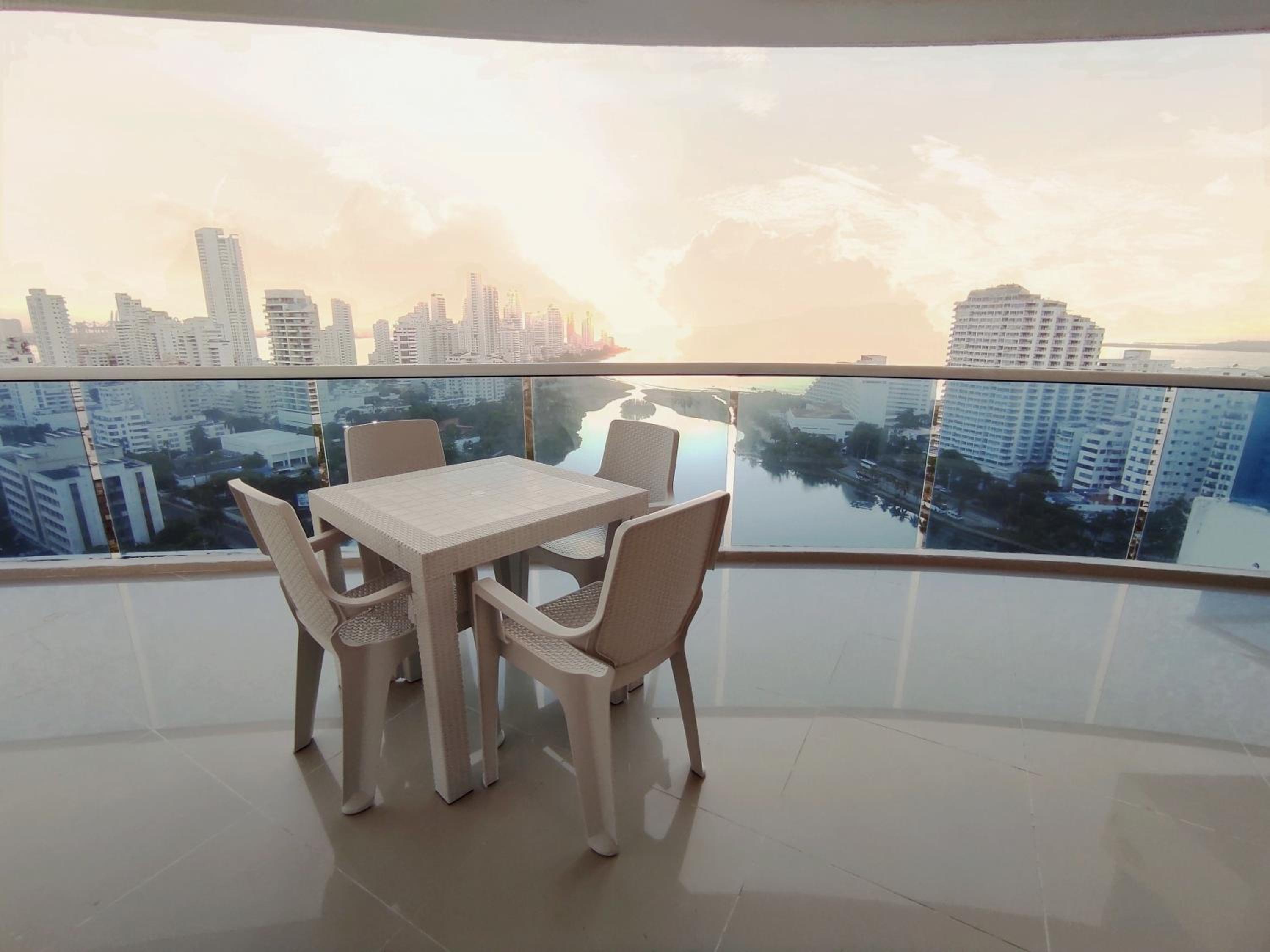 Apartamento con Vista al Mar en Cartagena de Indias