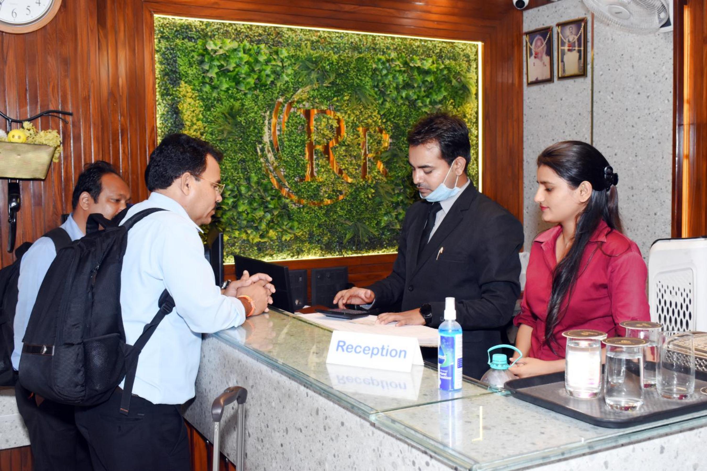 hotel reception