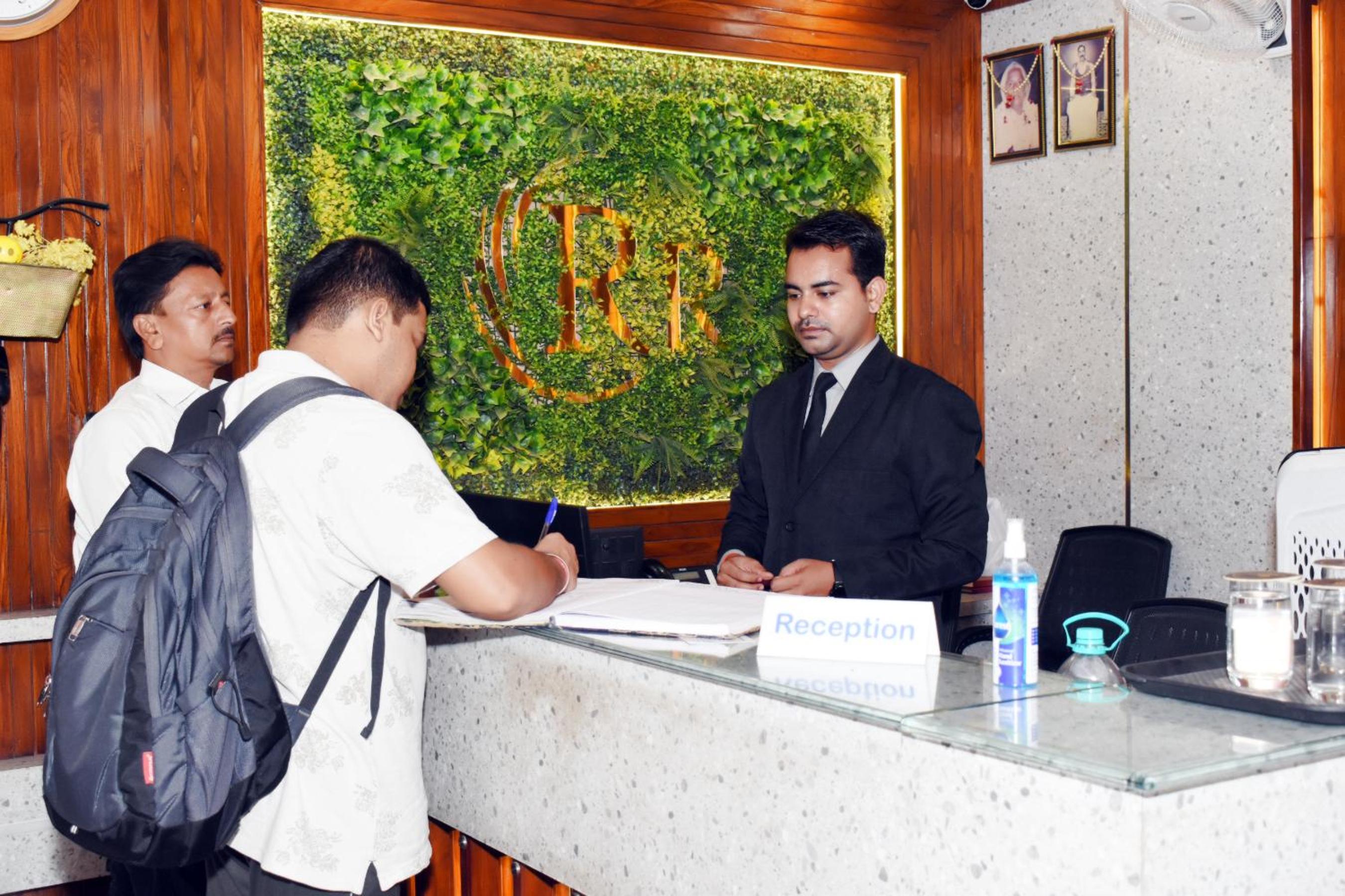 hotel reception