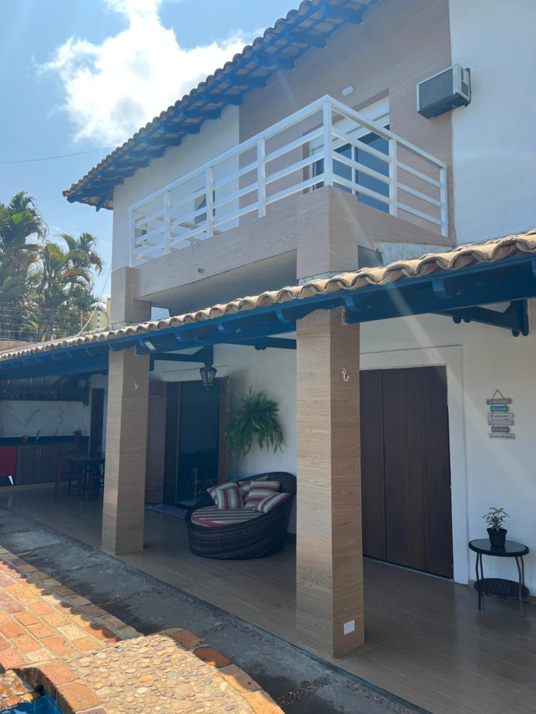 Casa Tortuga 5 suítes 400 metros da praia