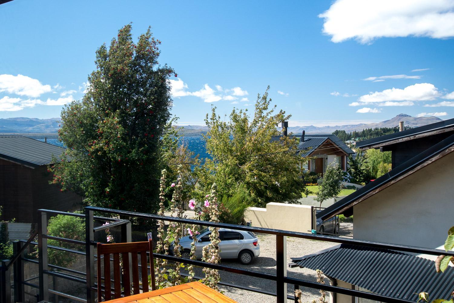 Departamento con vista al lago en Bariloche.