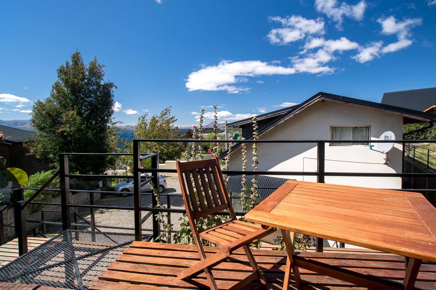 Departamento con vista al lago en Bariloche.