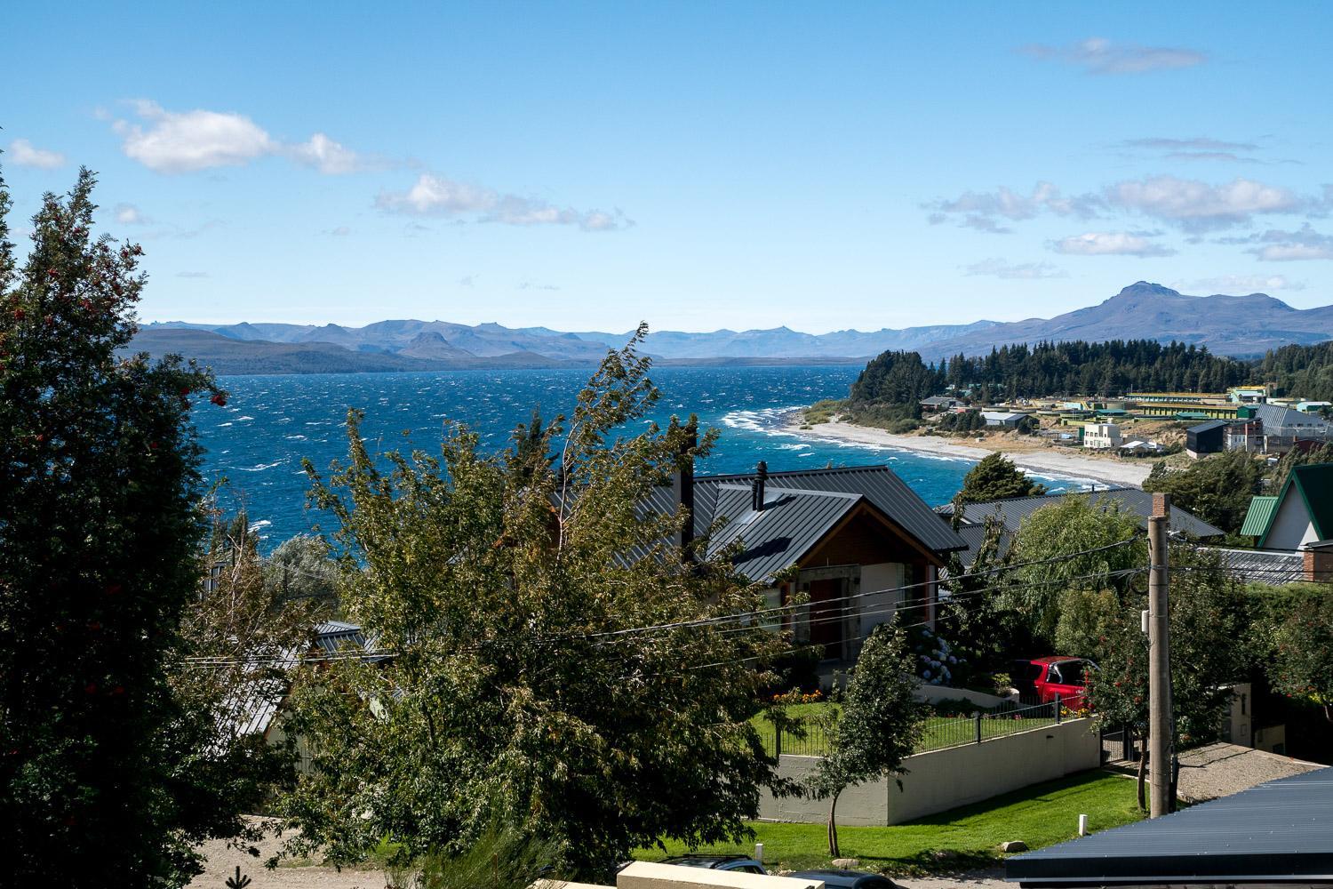 Departamento con vista al lago en Bariloche.